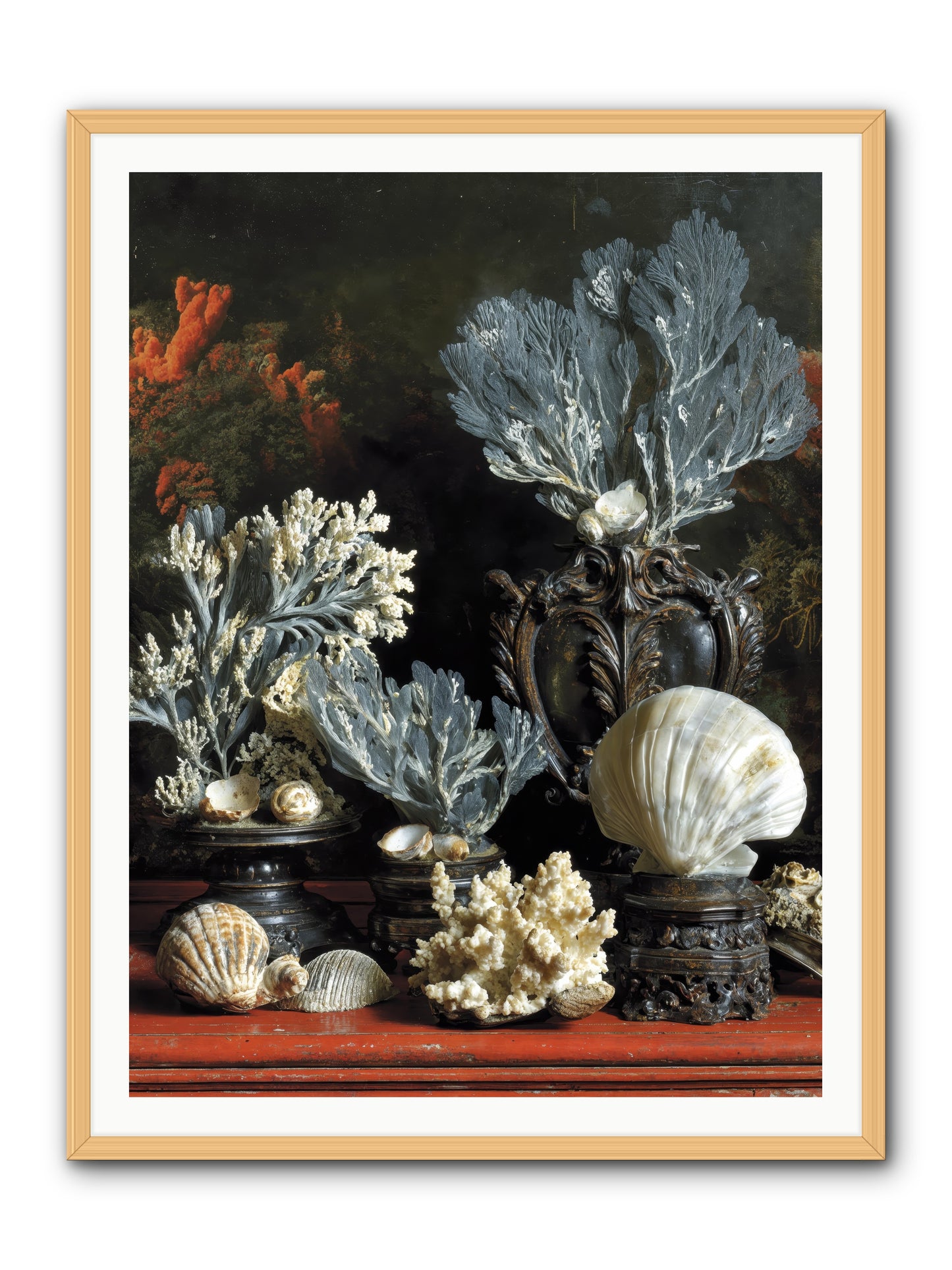 Sovereign's Seashore -- Framed Print - Natural 36x48