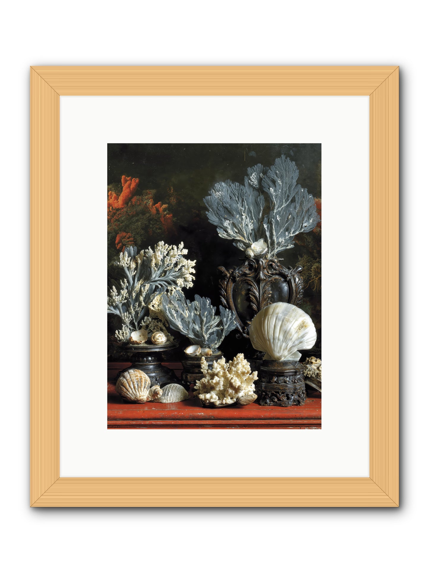 Sovereign's Seashore -- Framed Print - Natural 9x12