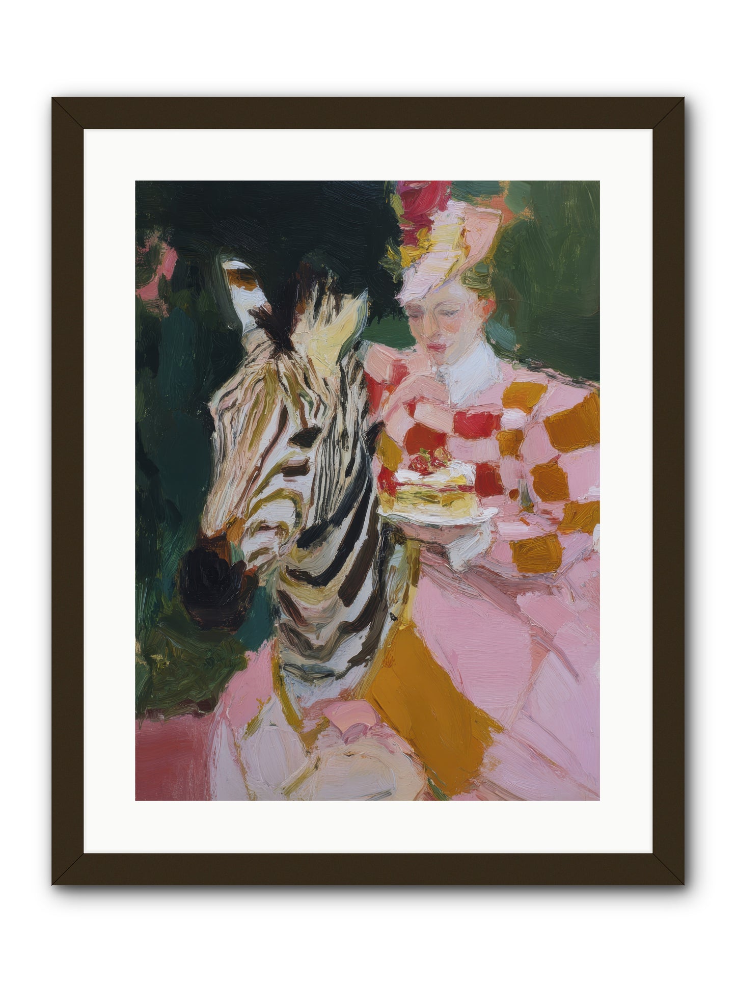 Sparkle Theory -- Framed Print - Black 18x24