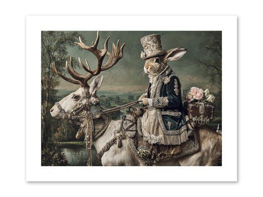 Sparrow Vale -- Paper Print 12x9