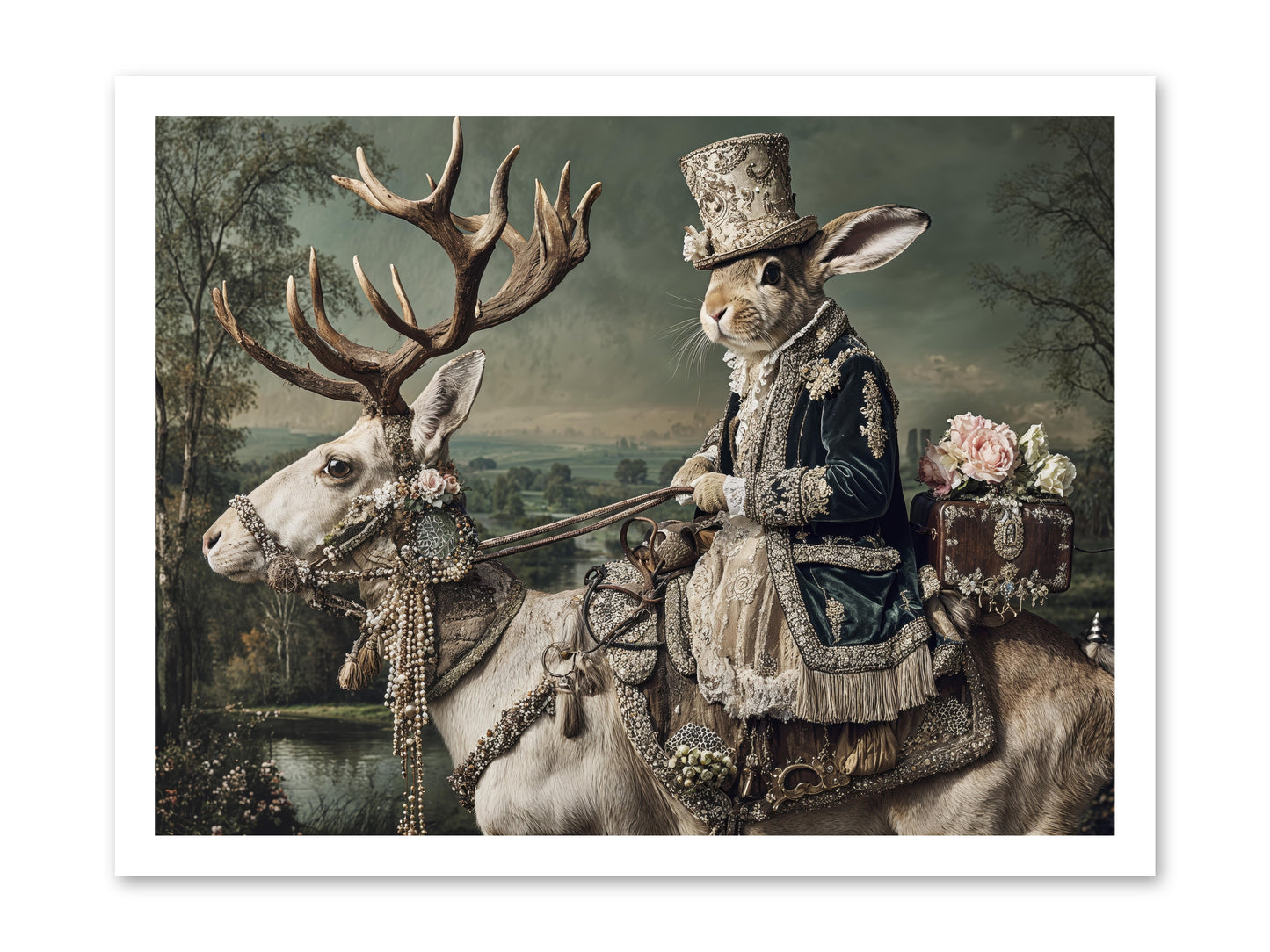 Sparrow Vale -- Loose Canvas Print 24x18