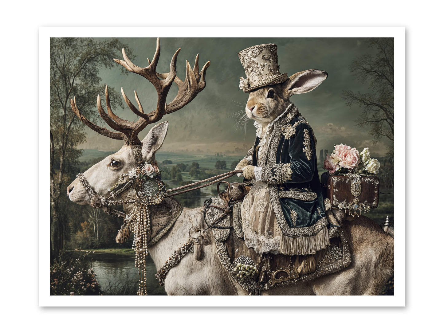 Sparrow Vale -- Loose Canvas Print 32x24