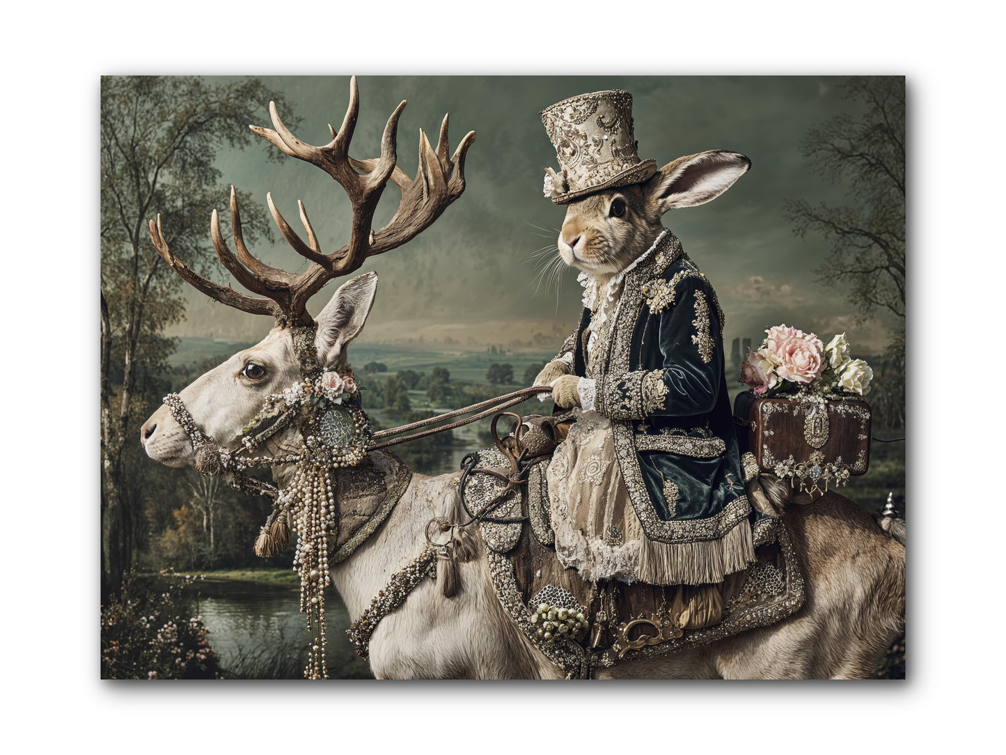 Sparrow Vale -- Wrapped Canvas 12x9