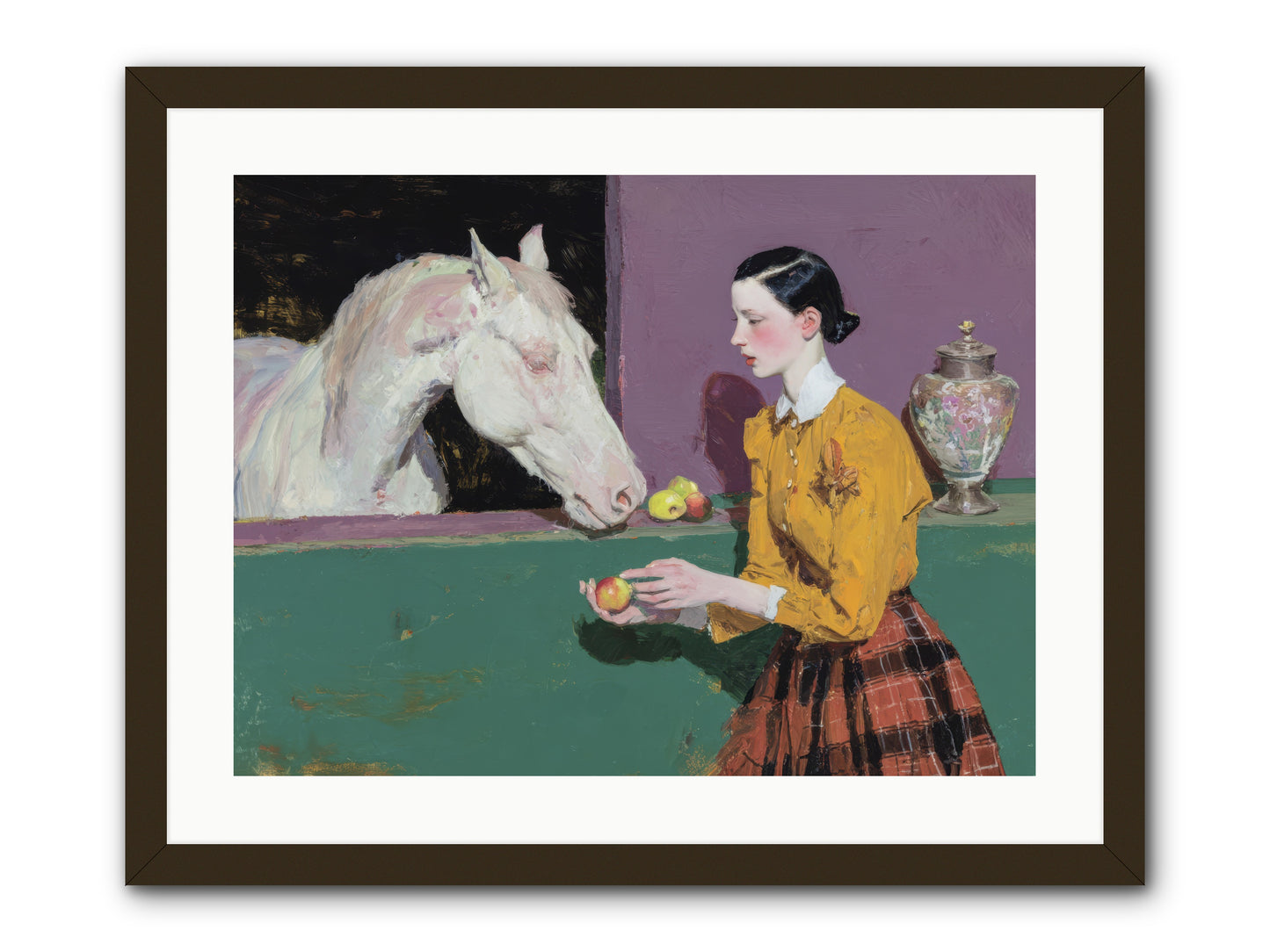 Sparrow of Eden -- Framed Print - Black 24x18