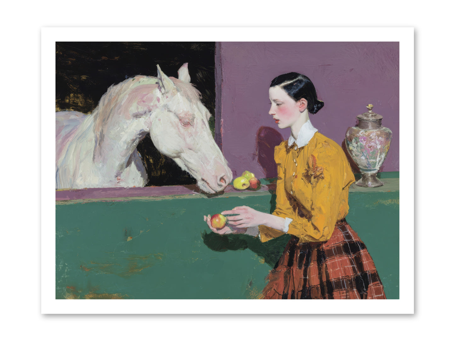 Sparrow of Eden -- Loose Canvas Print 24x18