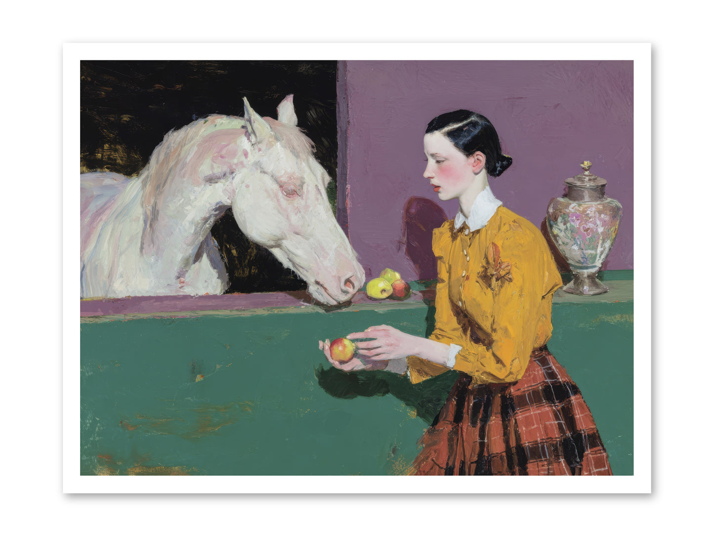 Sparrow of Eden -- Loose Canvas Print 32x24