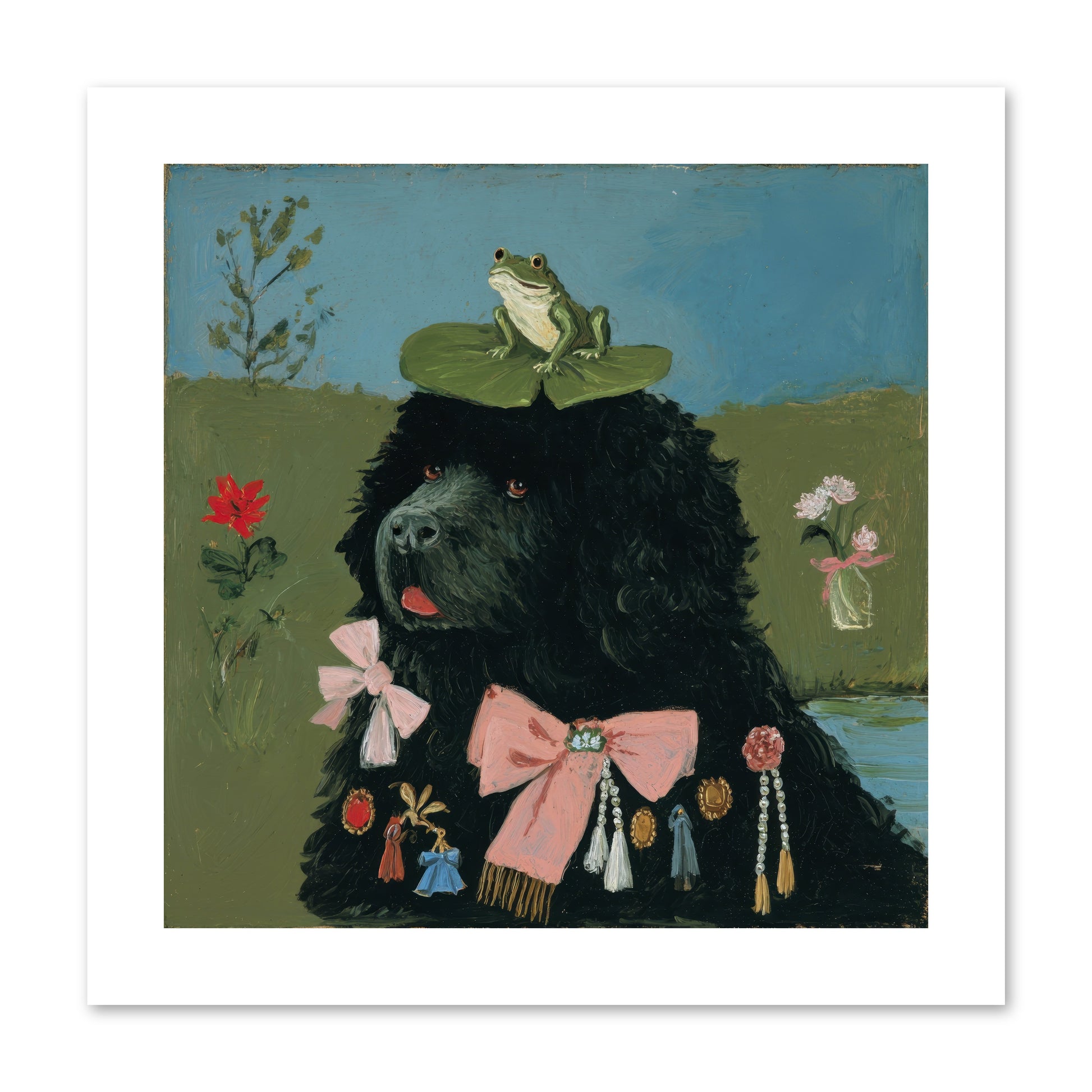 Spell of Delight -- Paper Print 10x10