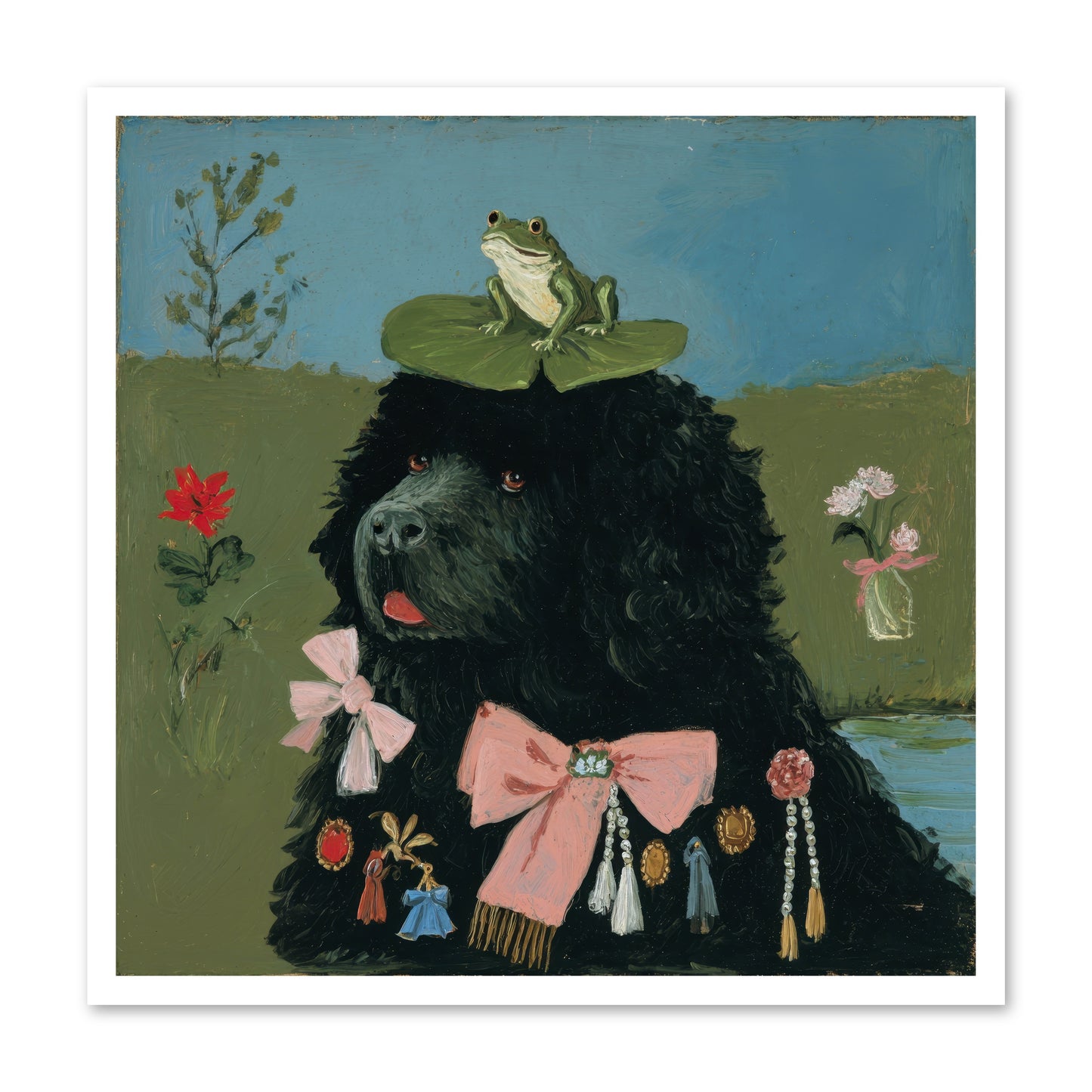 Spell of Delight -- Paper Print 30x30
