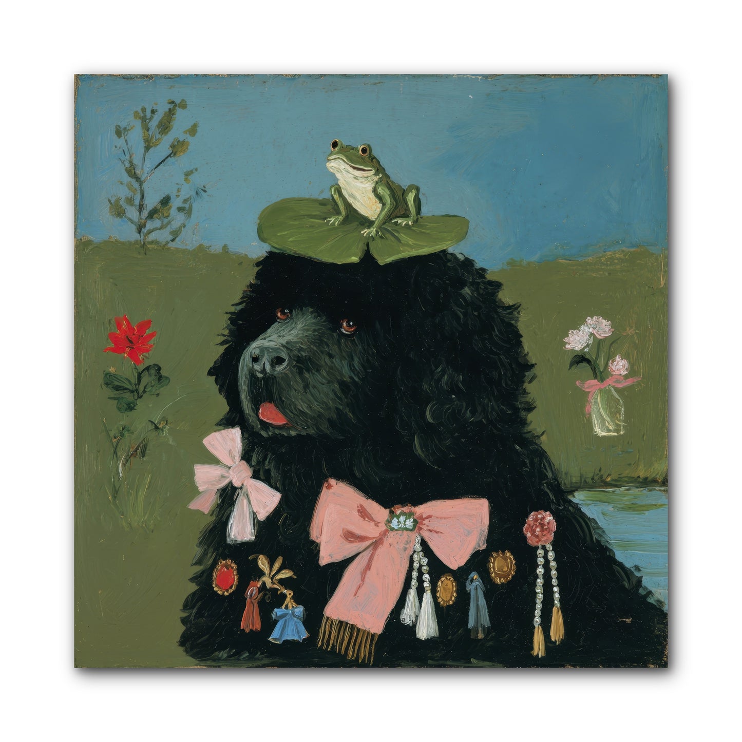 Spell of Delight -- Wrapped Canvas 10x10
