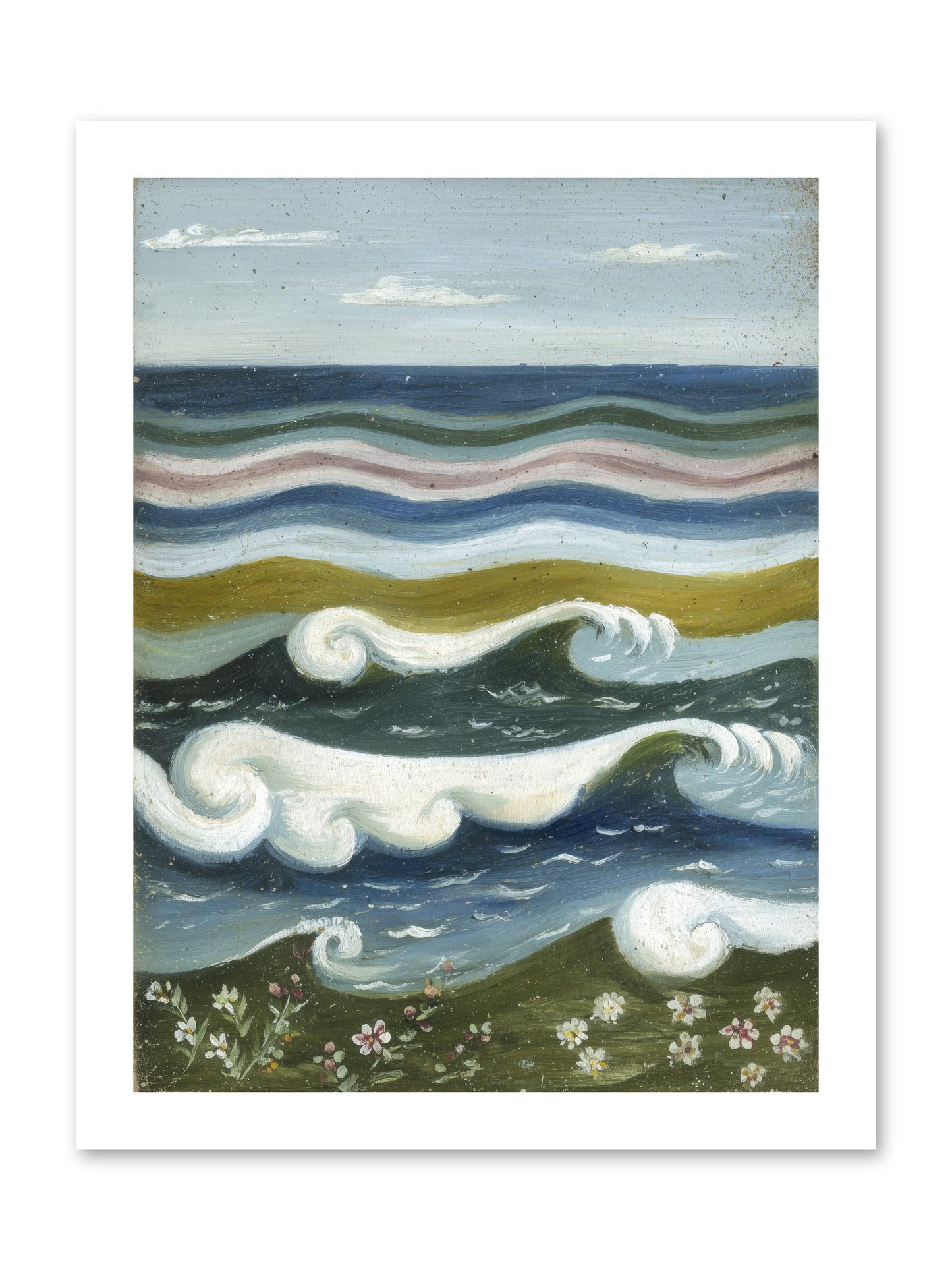 Spellbound Waters -- Paper Print 12x16