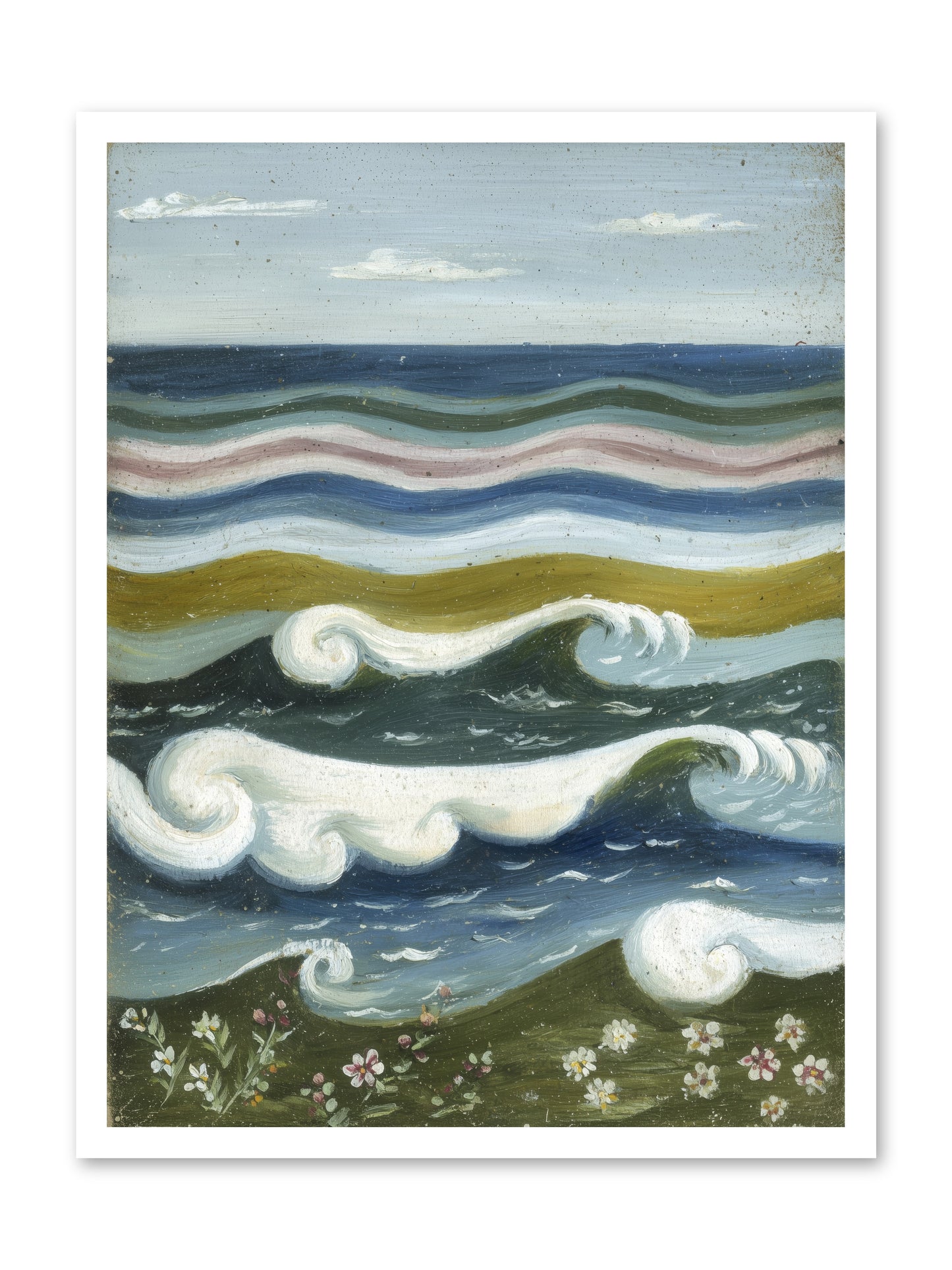 Spellbound Waters -- Loose Canvas Print 24x32