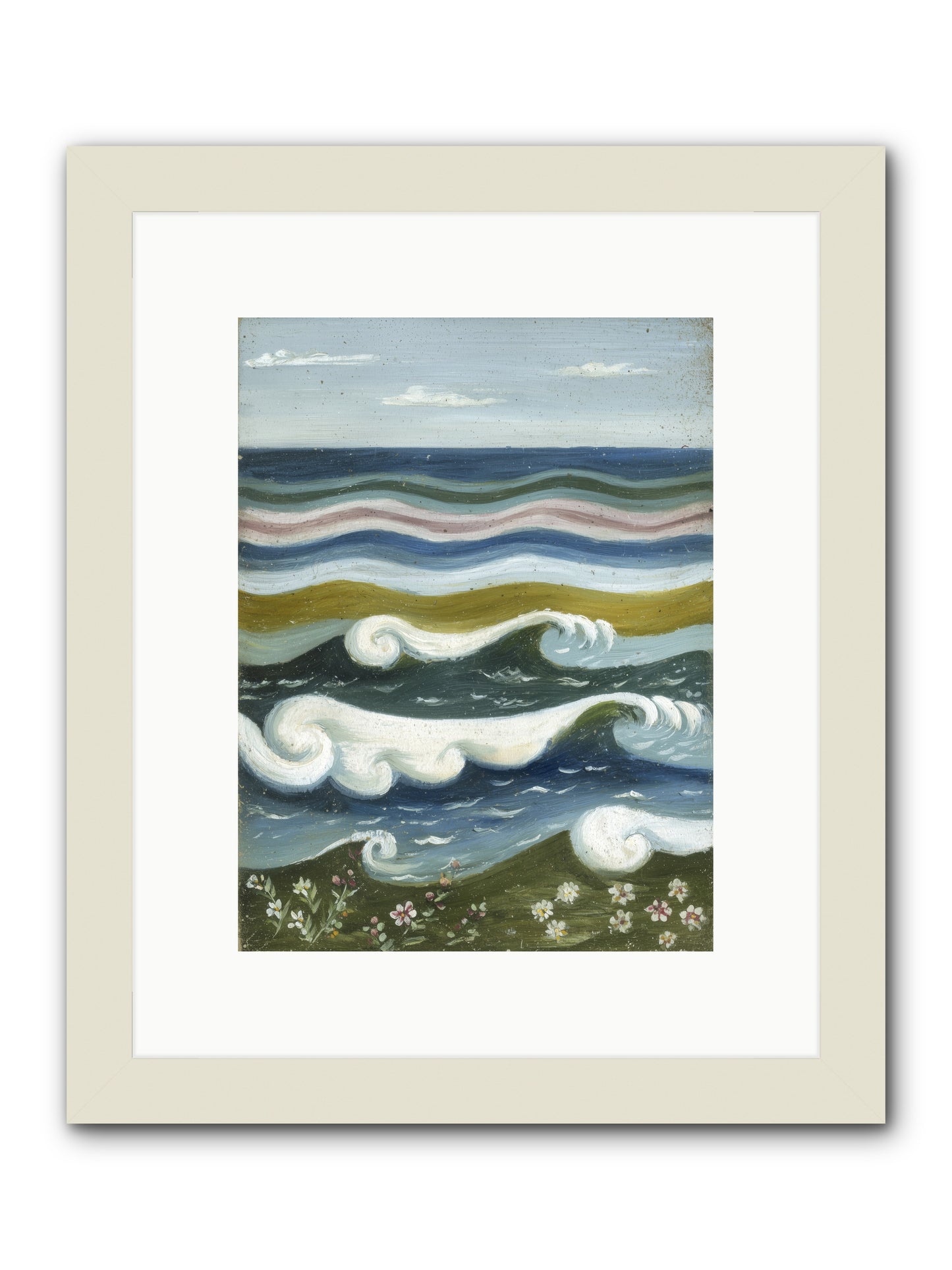 Spellbound Waters -- Framed Print - White 9x12