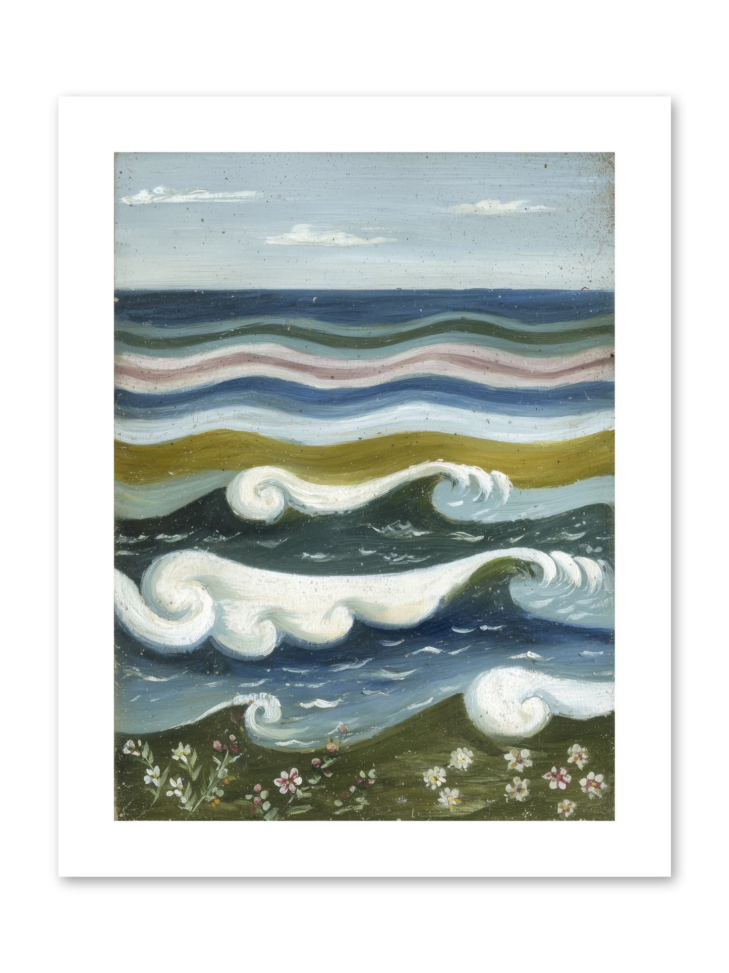 Spellbound Waters -- Loose Canvas Print 9x12
