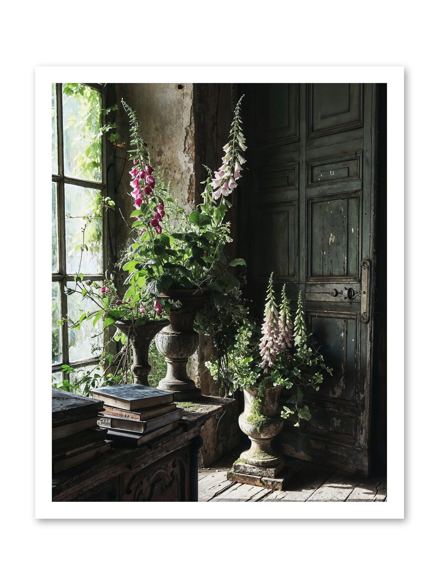 Spires -- Loose Canvas Print 20x25