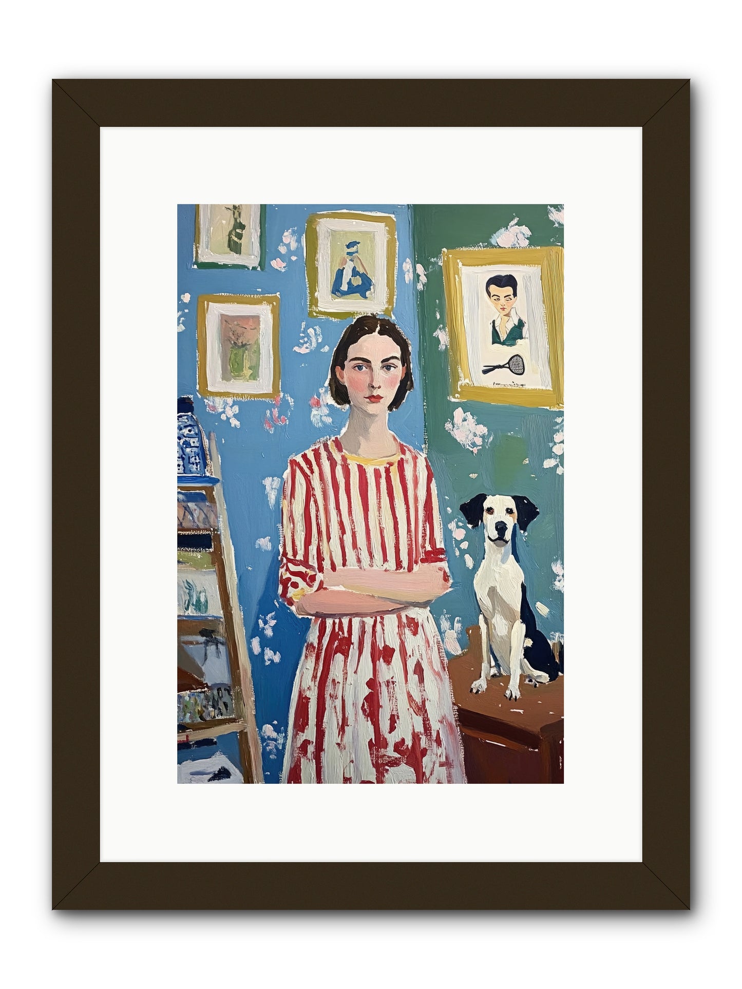 Splendid Trinkets -- Framed Print - Black 10x15