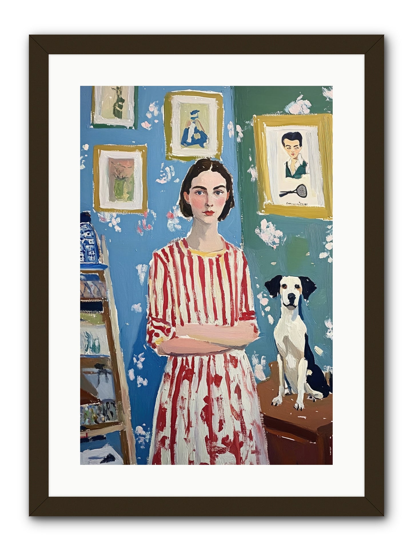 Splendid Trinkets -- Framed Print - Black 16x24