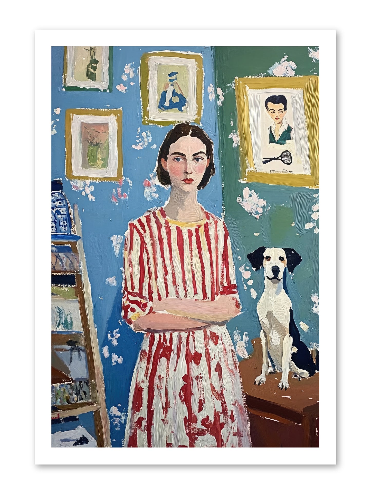 Splendid Trinkets -- Loose Canvas Print 16x24