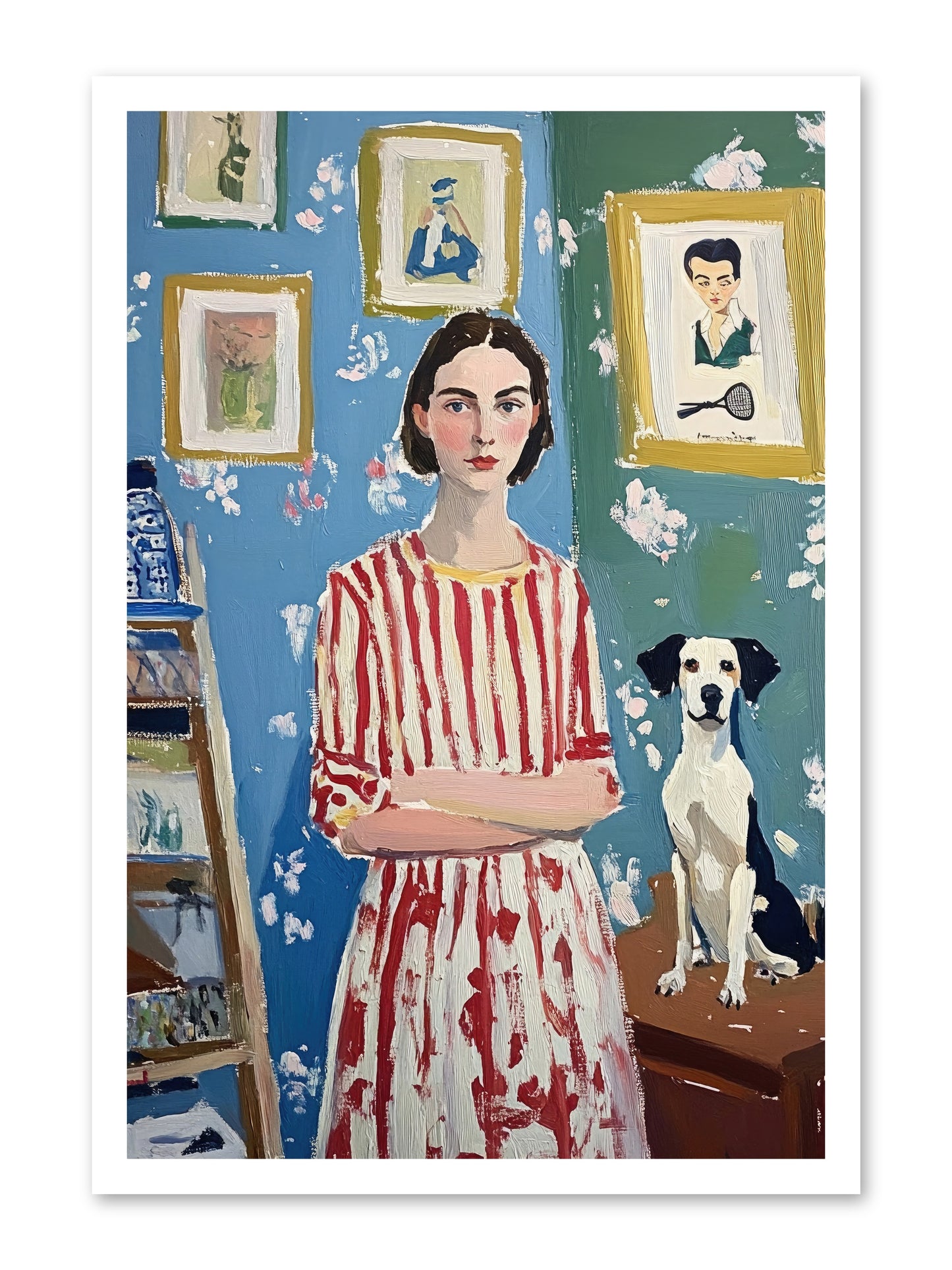 Splendid Trinkets -- Loose Canvas Print 20x30