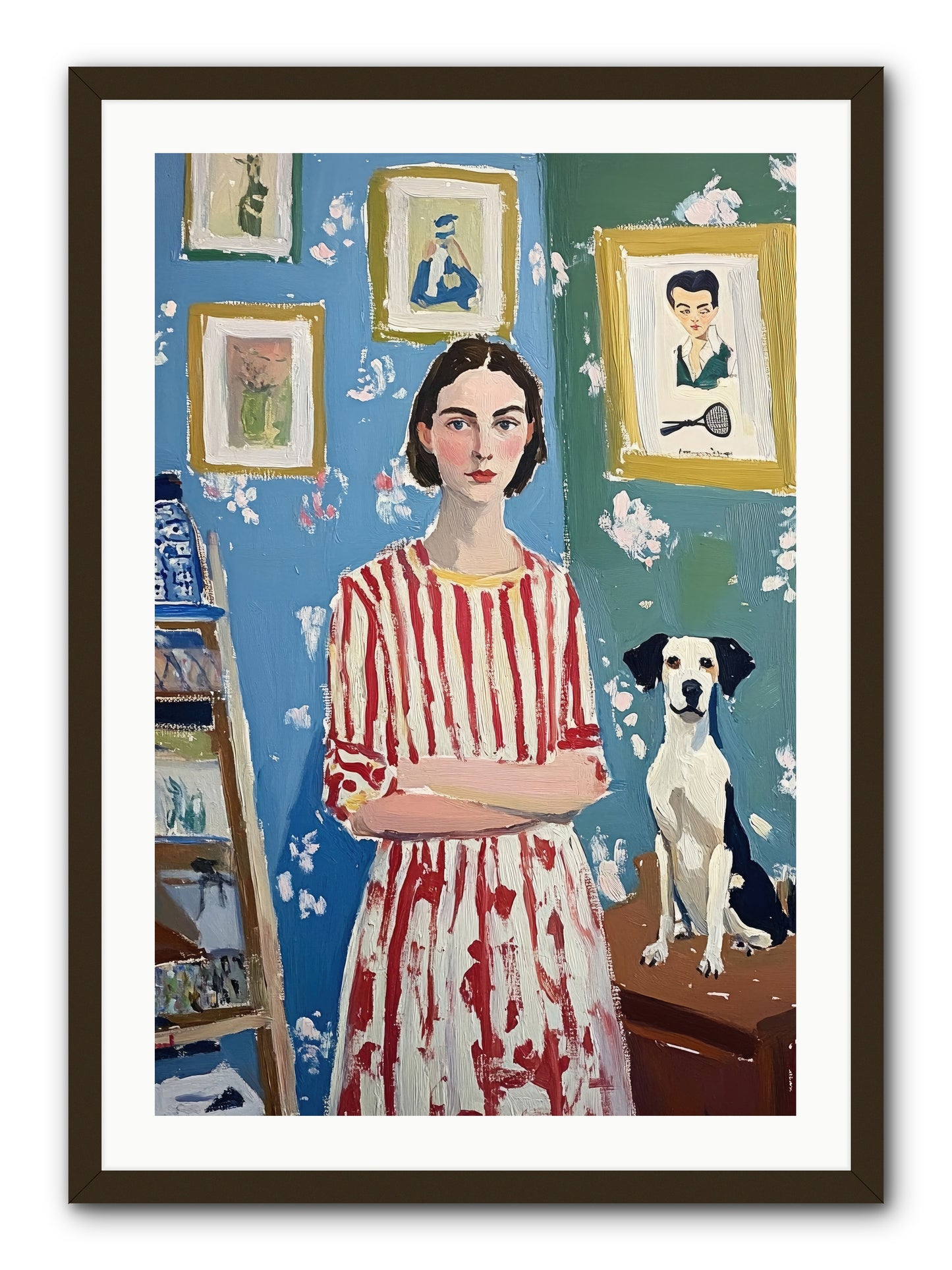 Splendid Trinkets -- Framed Print - Black 24x36
