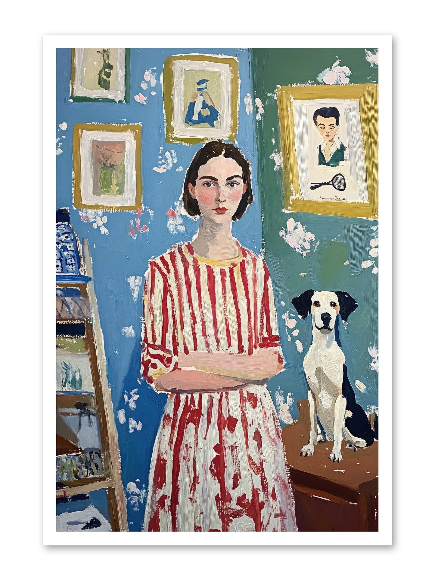 Splendid Trinkets -- Loose Canvas Print 24x36