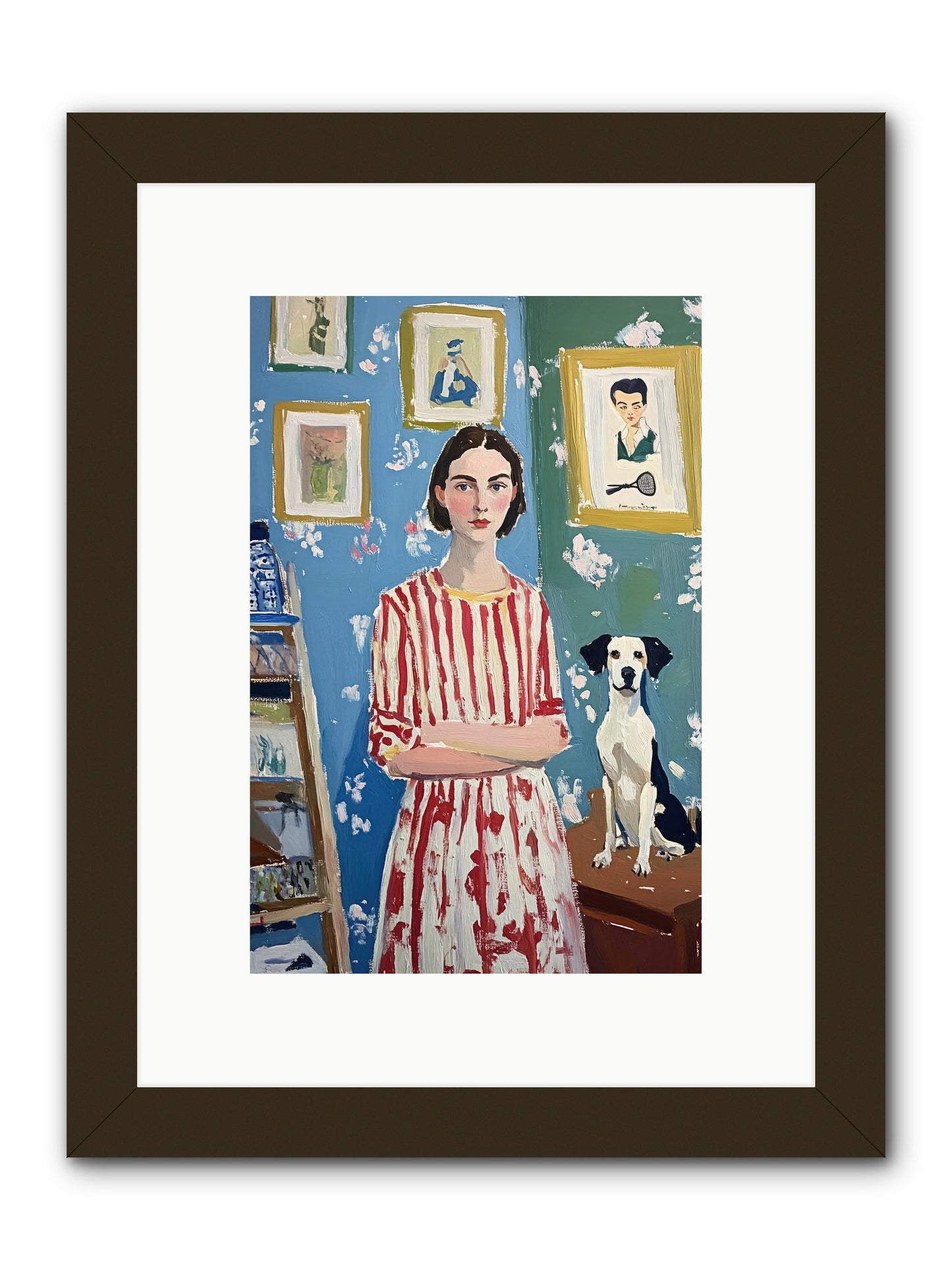 Splendid Trinkets -- Framed Print - Black 8x12