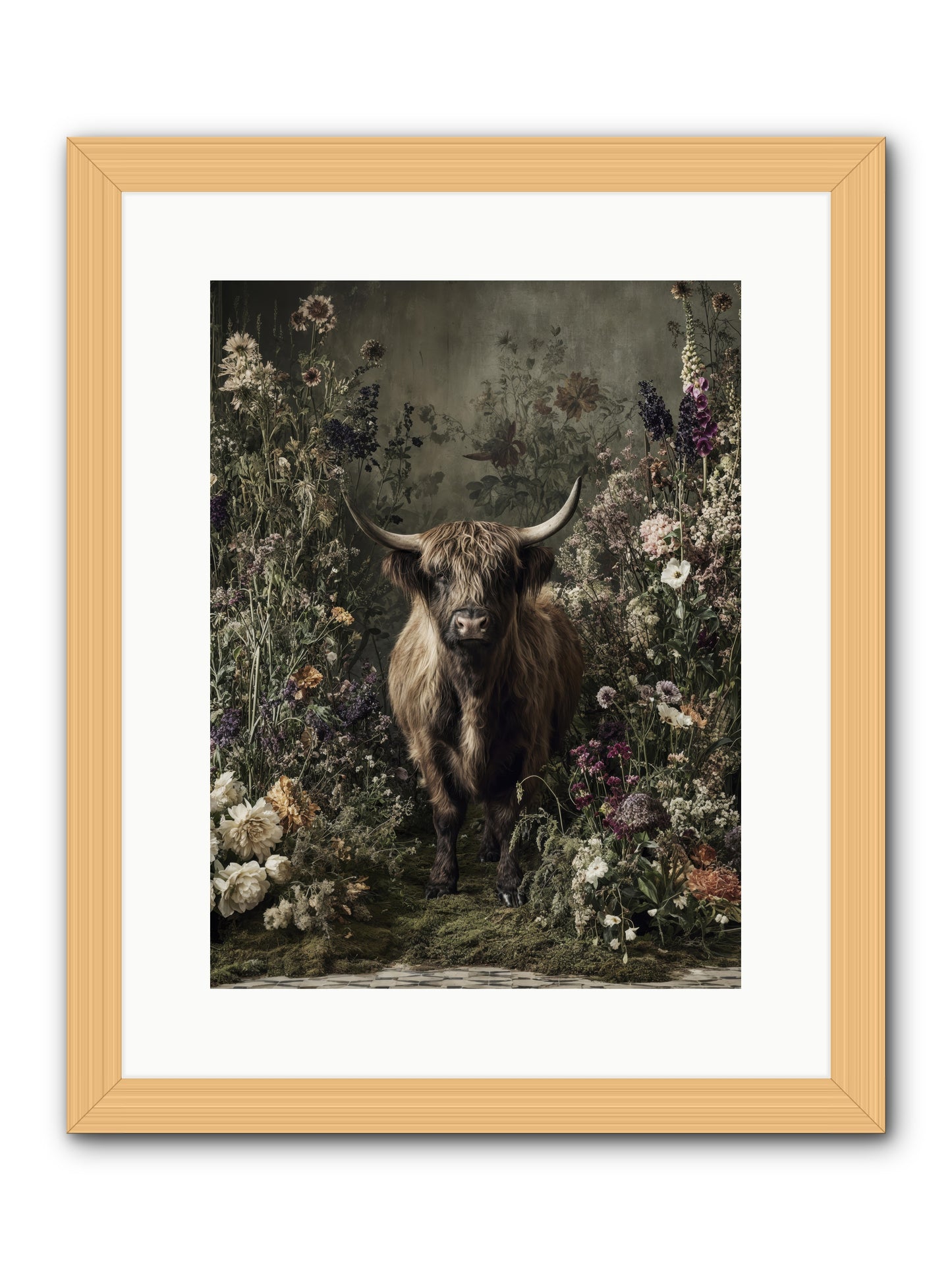 Splendiferous -- Framed Print - Natural 12x16