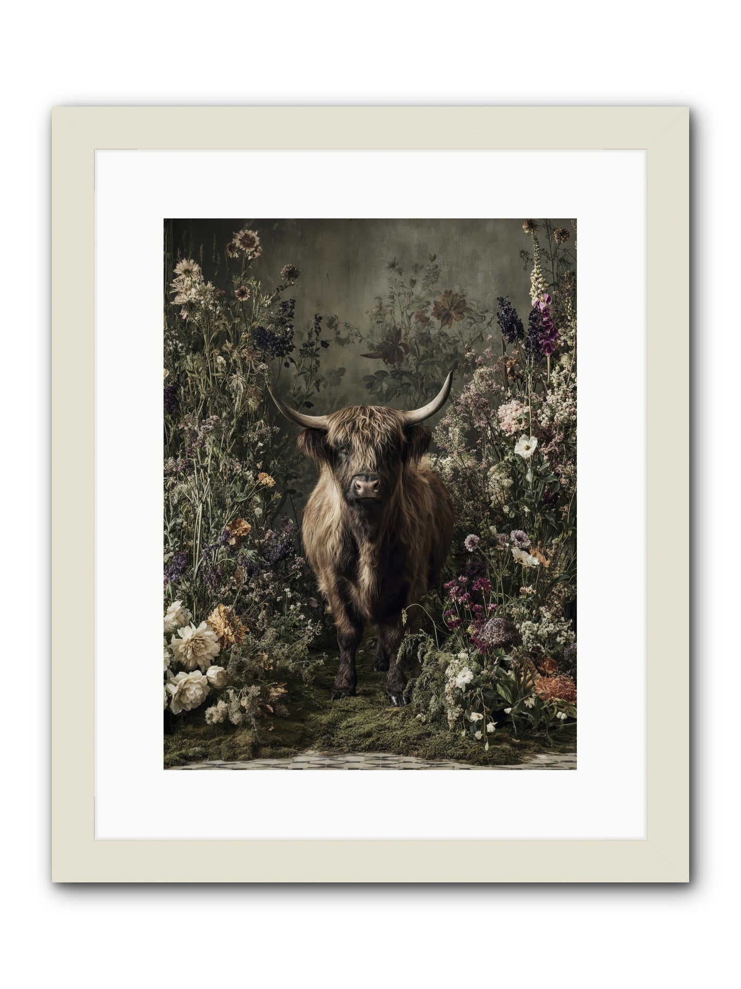 Splendiferous -- Framed Print - White 12x16