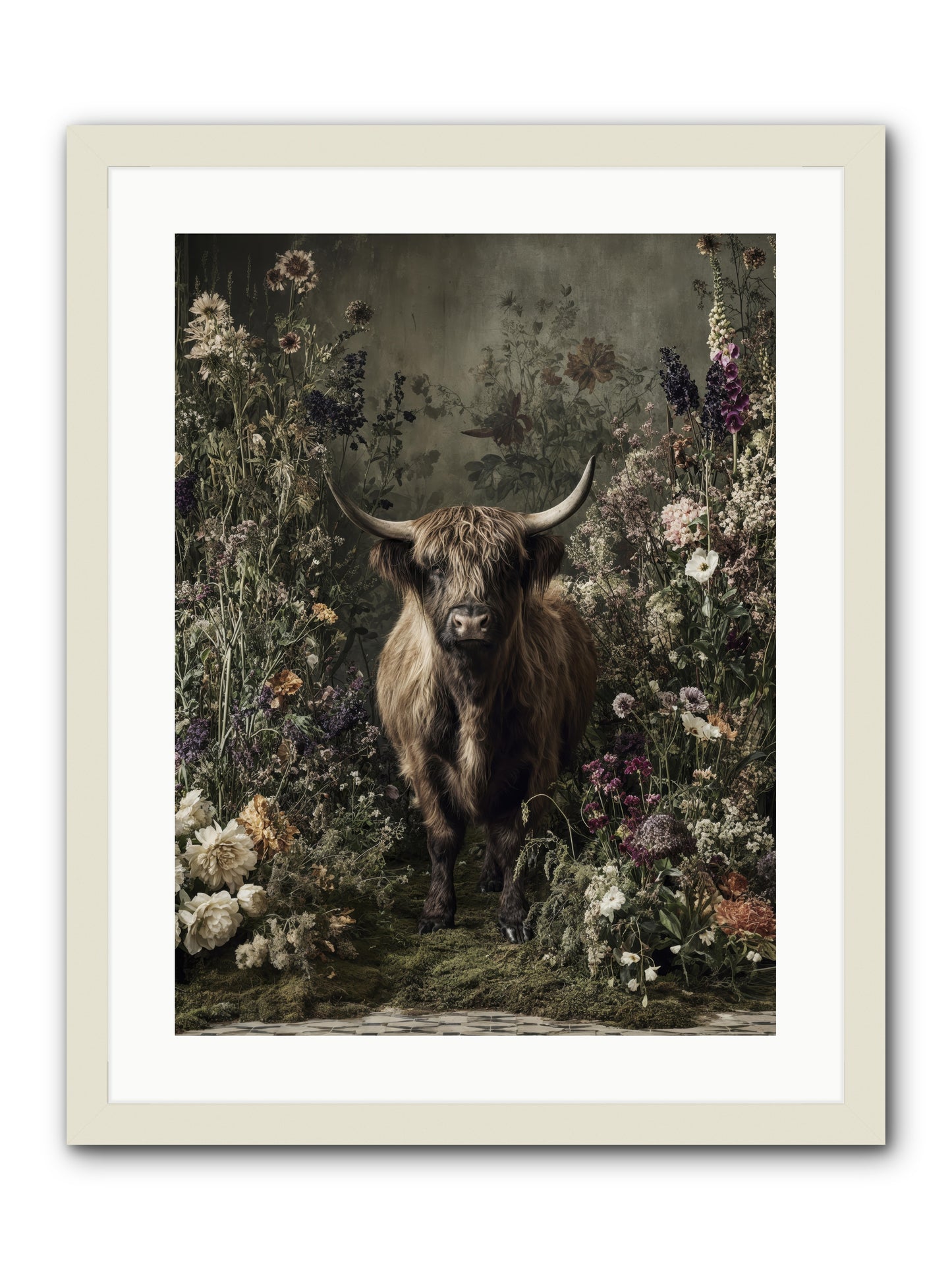 Splendiferous -- Framed Print - White 18x24