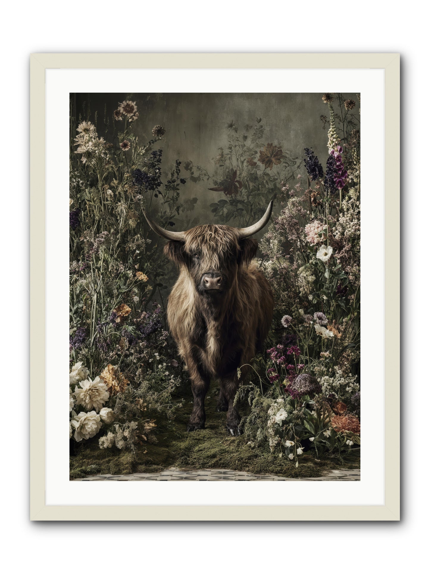 Splendiferous -- Framed Print - White 24x32