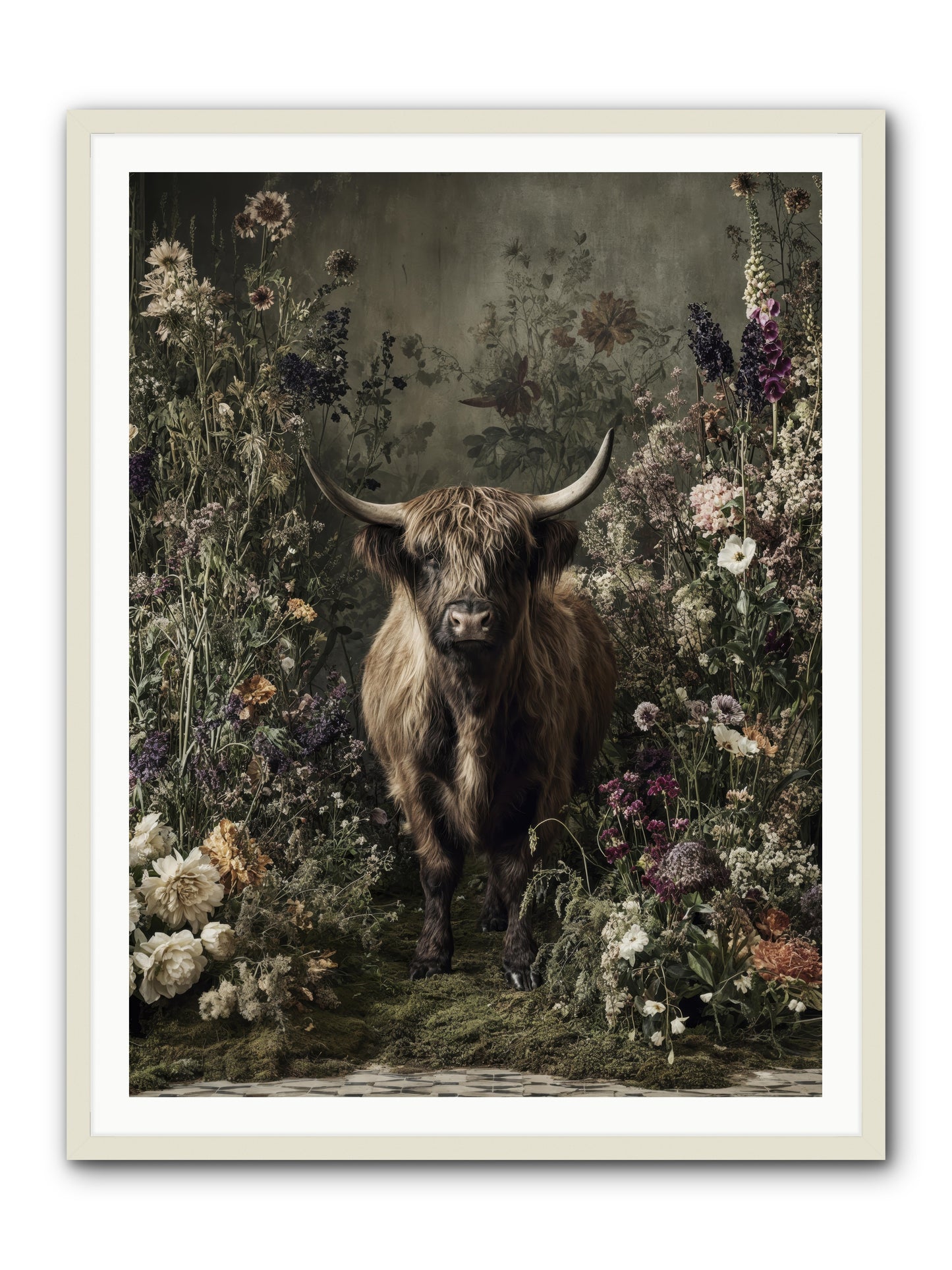 Splendiferous -- Framed Print - White 36x48