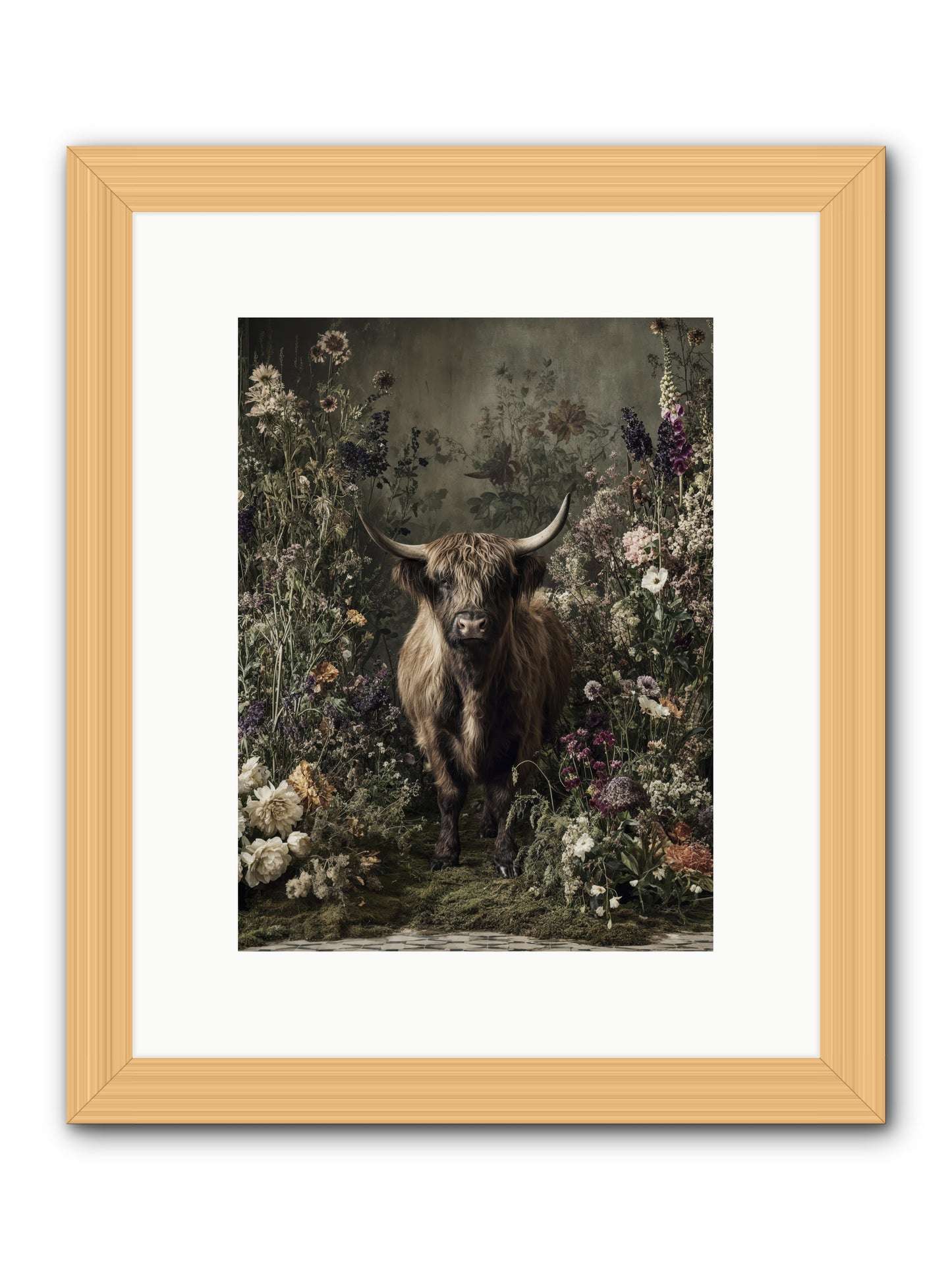 Splendiferous -- Framed Print - Natural 9x12
