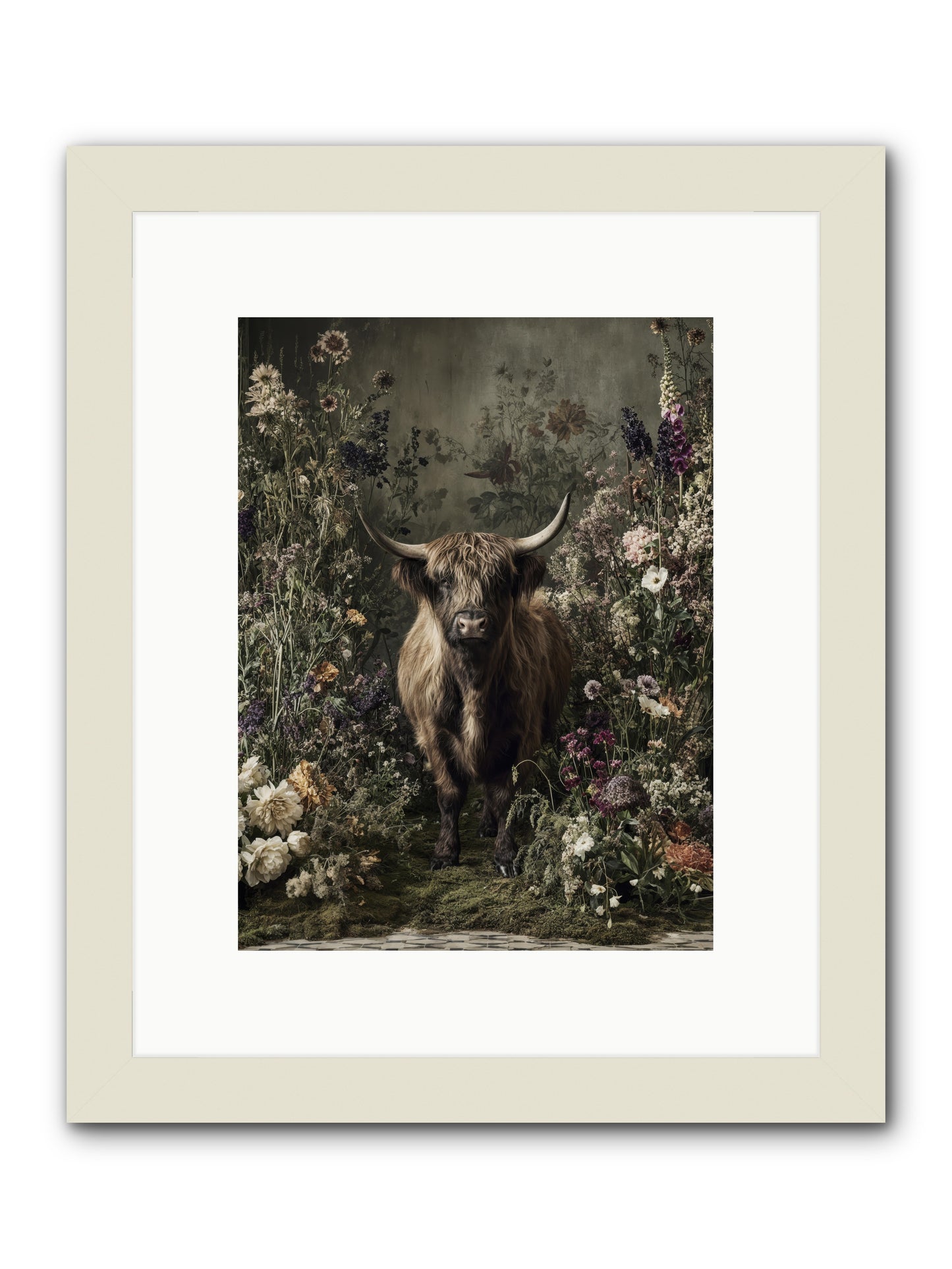 Splendiferous -- Framed Print - White 9x12