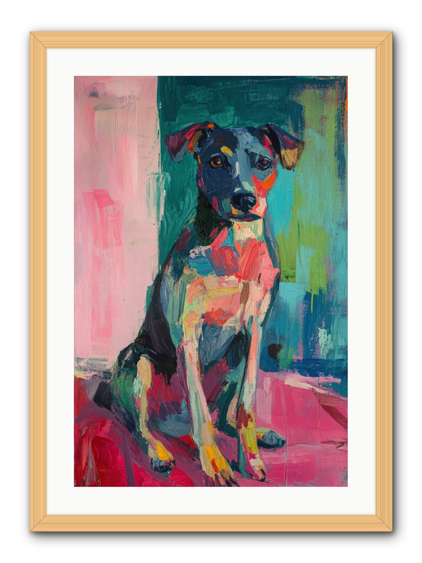 Sporting Life -- Framed Print - Natural 20x30