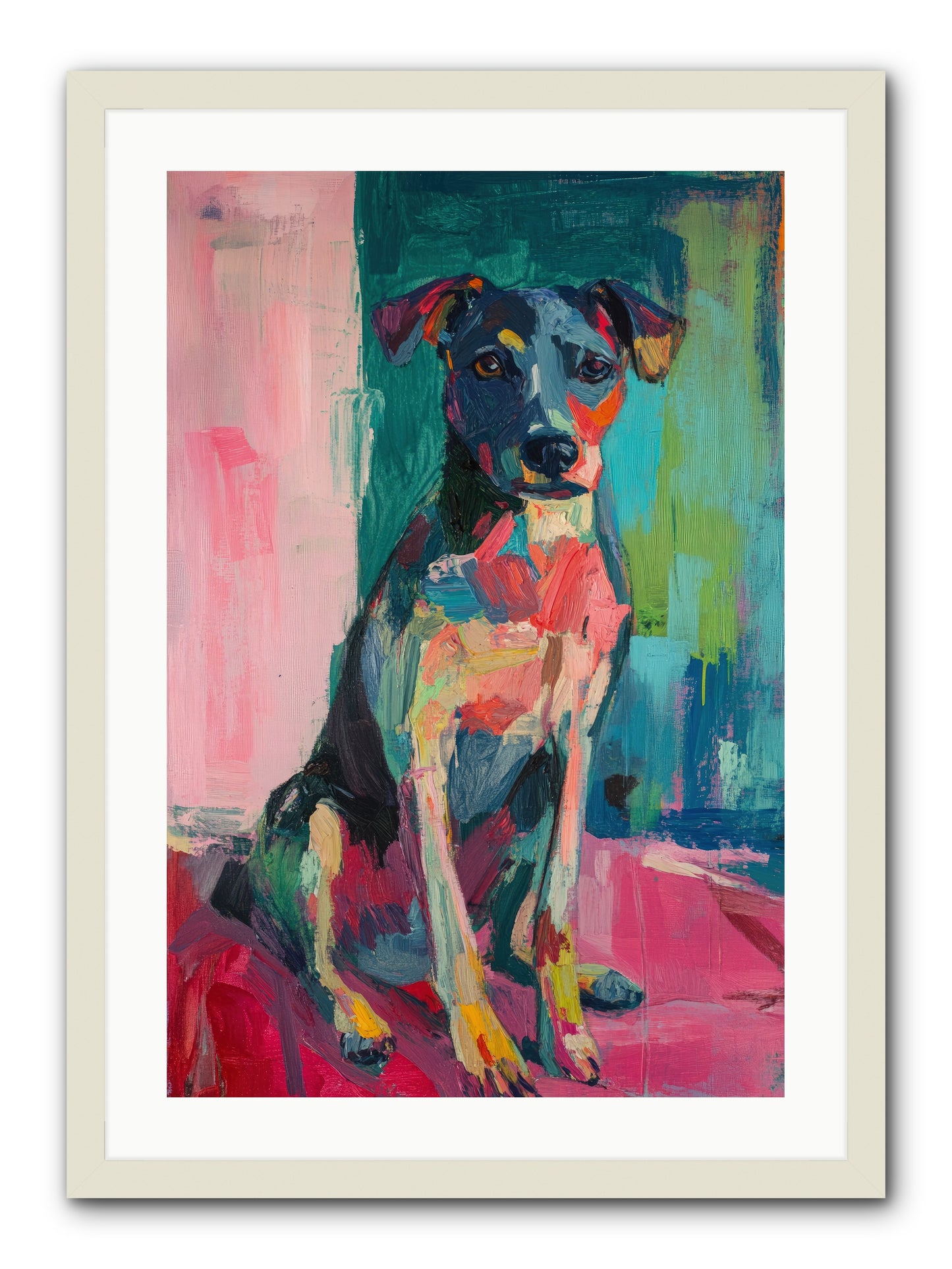 Sporting Life -- Framed Print - White 20x30