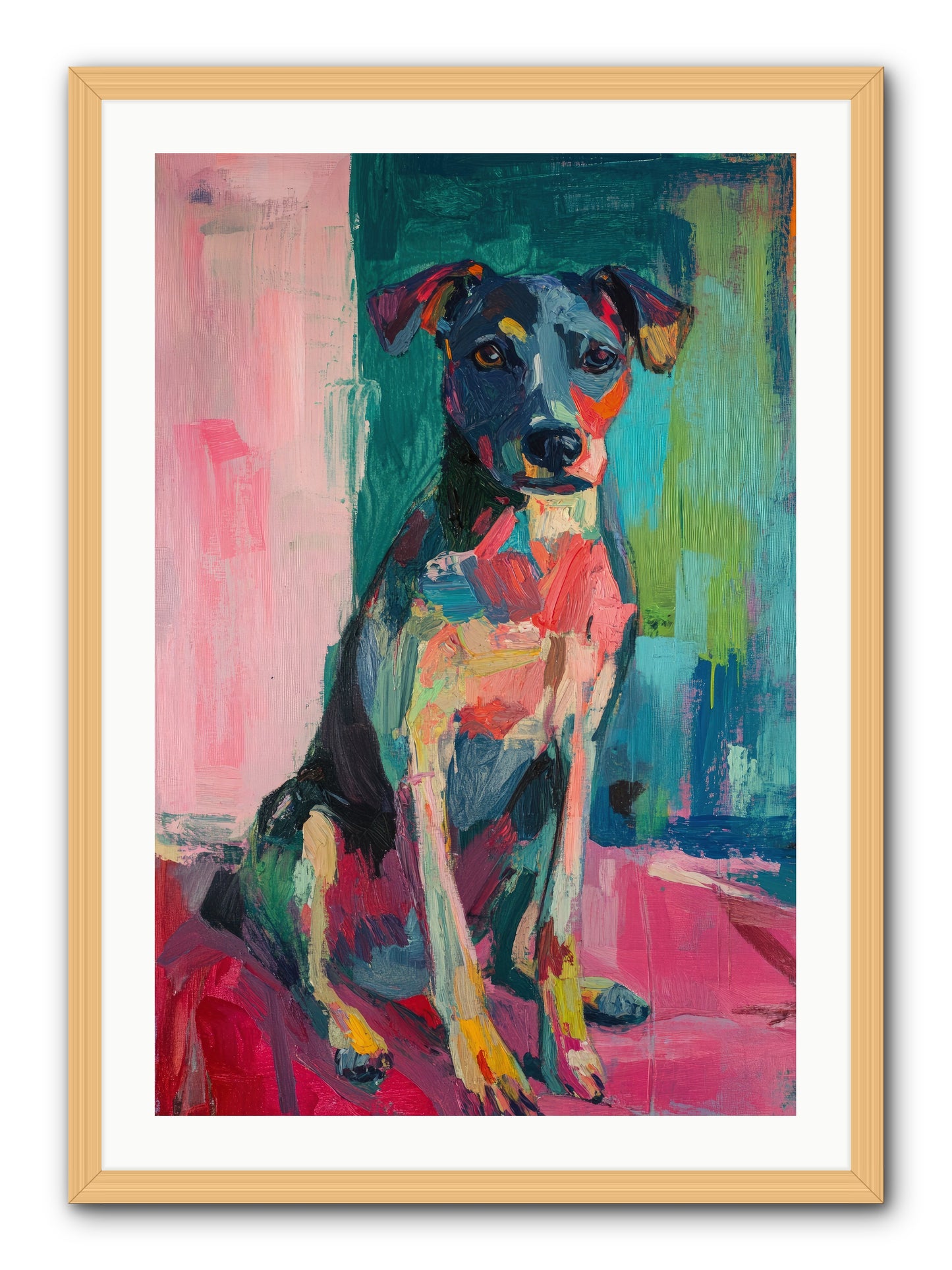 Sporting Life -- Framed Print - Natural 24x36