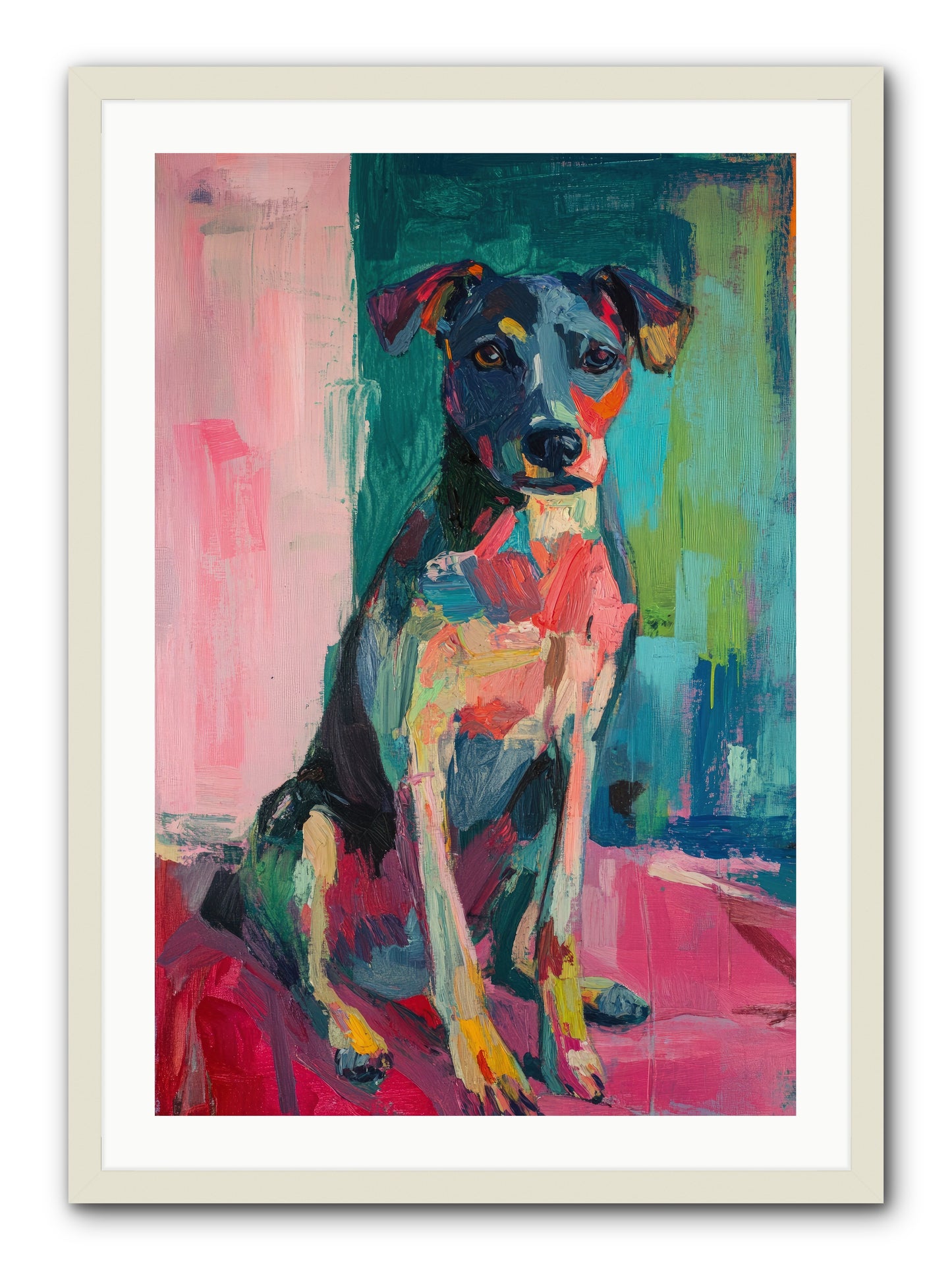 Sporting Life -- Framed Print - White 24x36