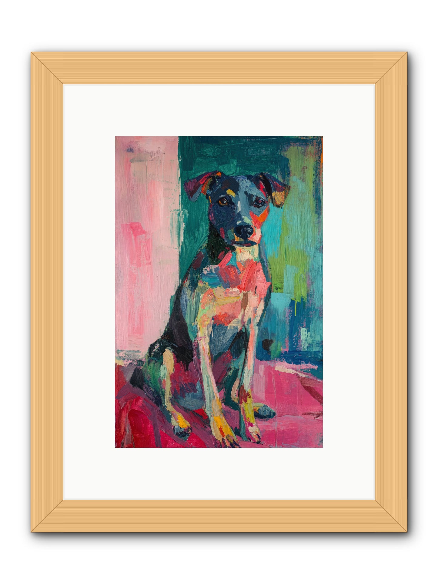Sporting Life -- Framed Print - Natural 8x12