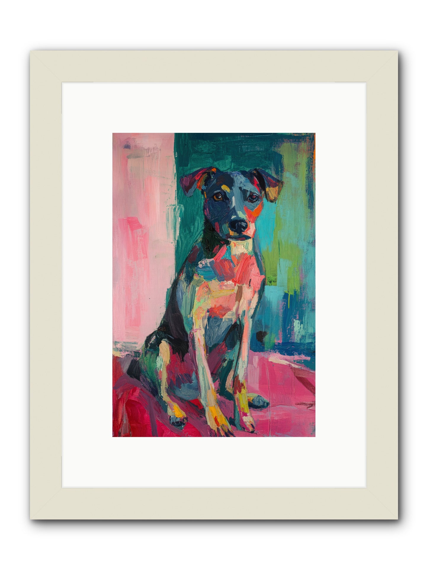 Sporting Life -- Framed Print - White 8x12