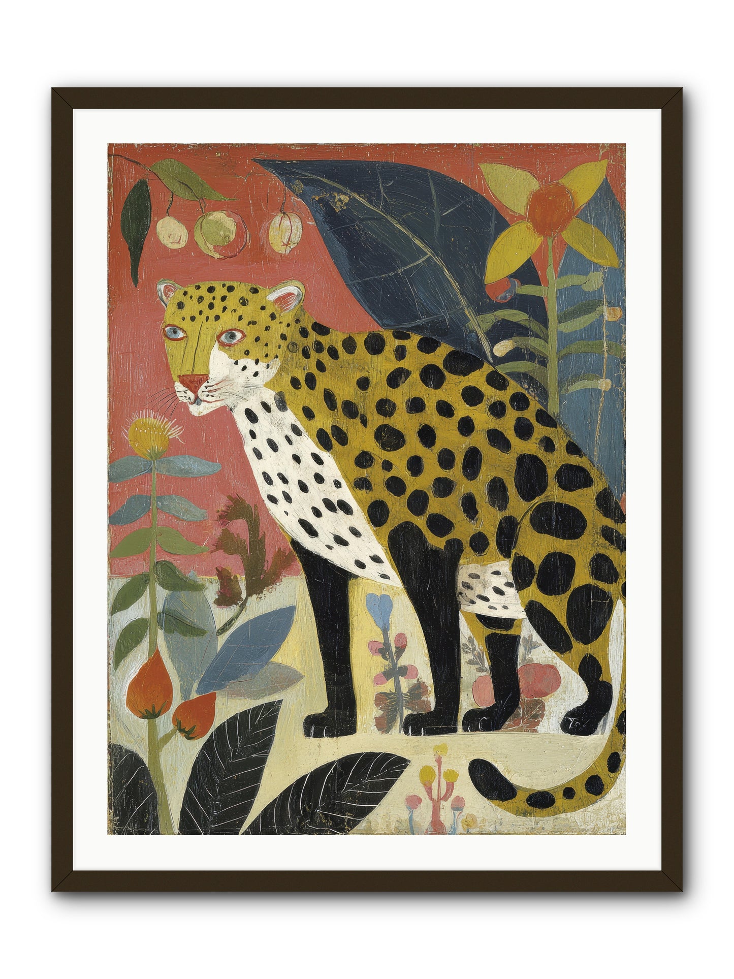 Spots Became an Obsession -- Framed Print - Black 30x40