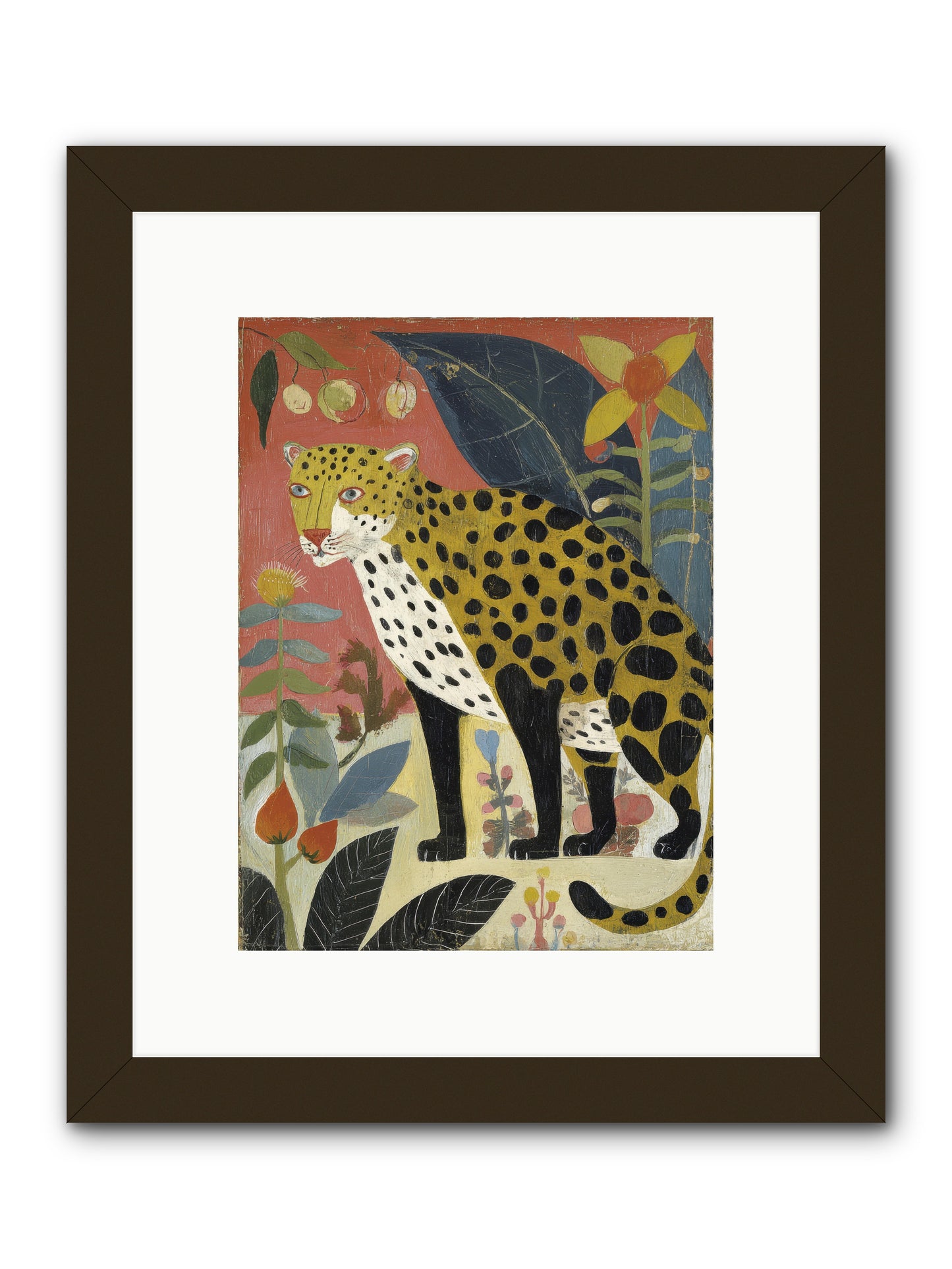 Spots Became an Obsession -- Framed Print - Black 9x12