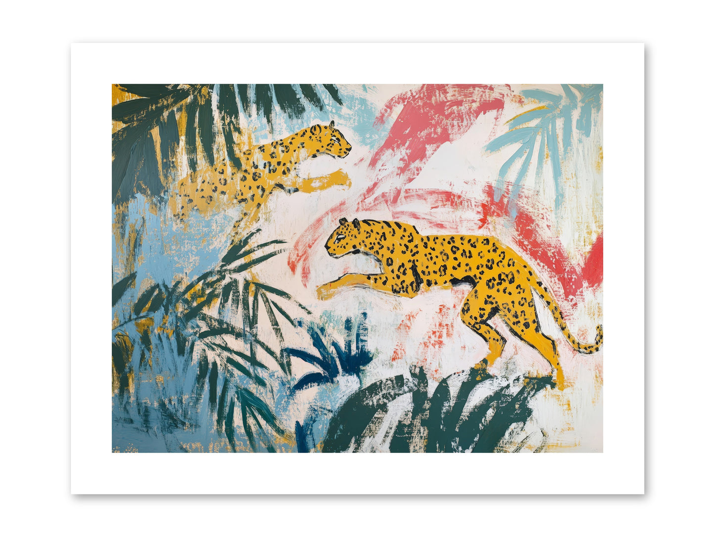 Spotted Court Of Kensington -- Paper Print 12x9