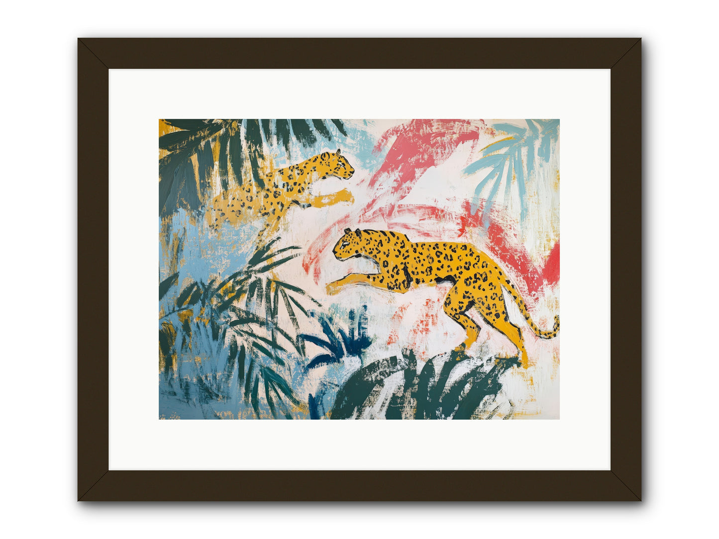 Spotted Court Of Kensington -- Framed Print - Black 16x12