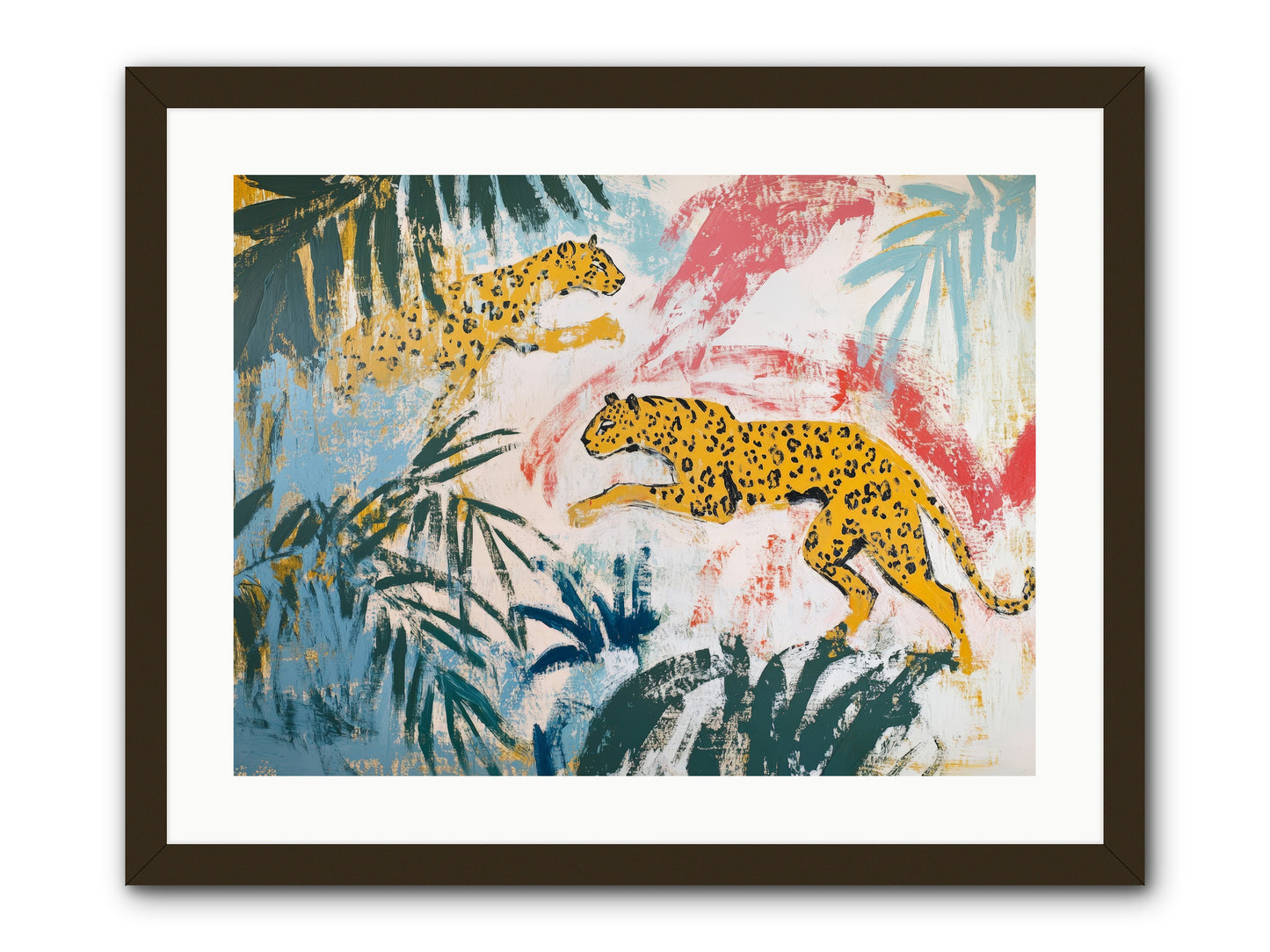 Spotted Court Of Kensington -- Framed Print - Black 24x18