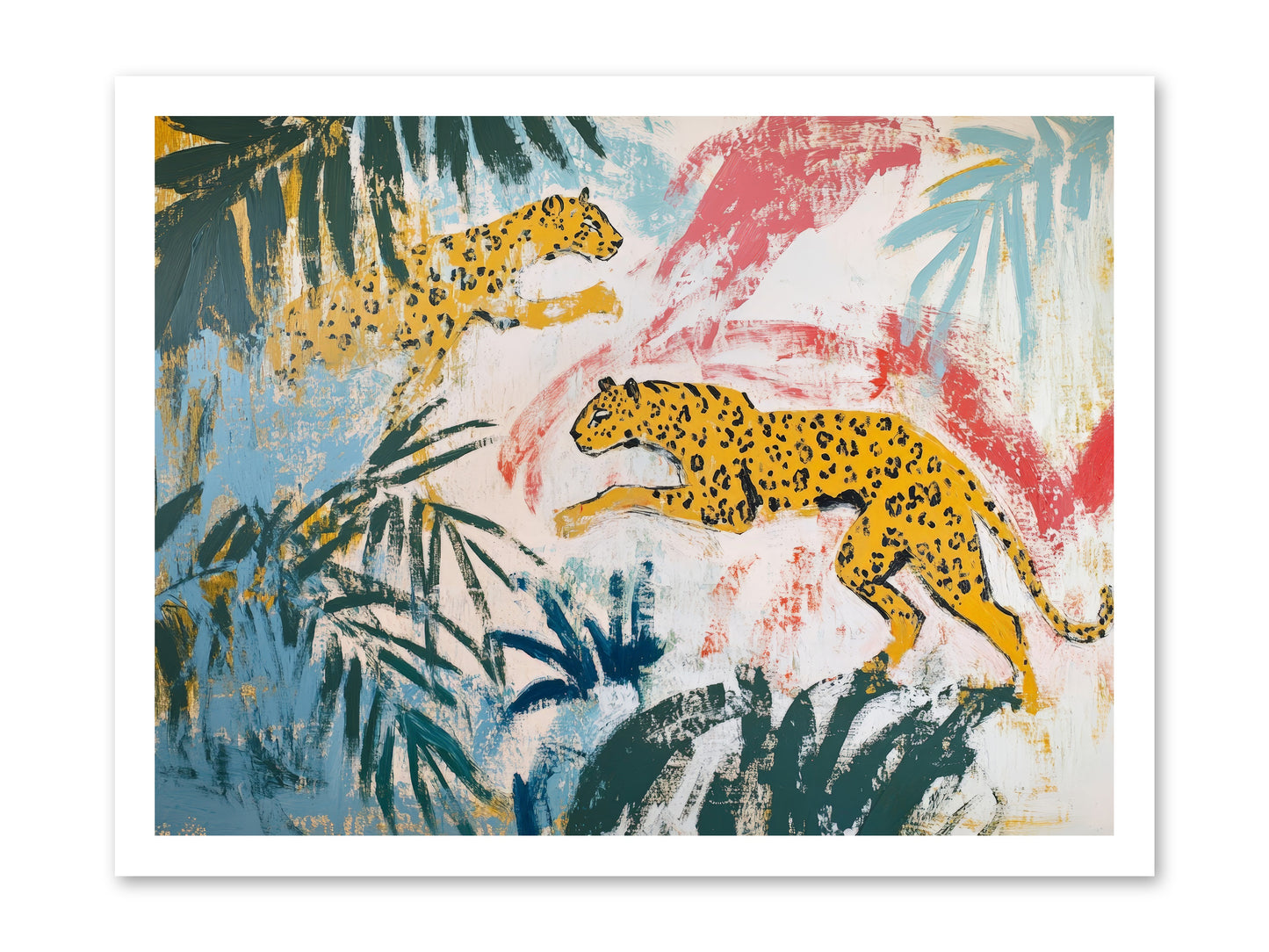 Spotted Court Of Kensington -- Paper Print 24x18