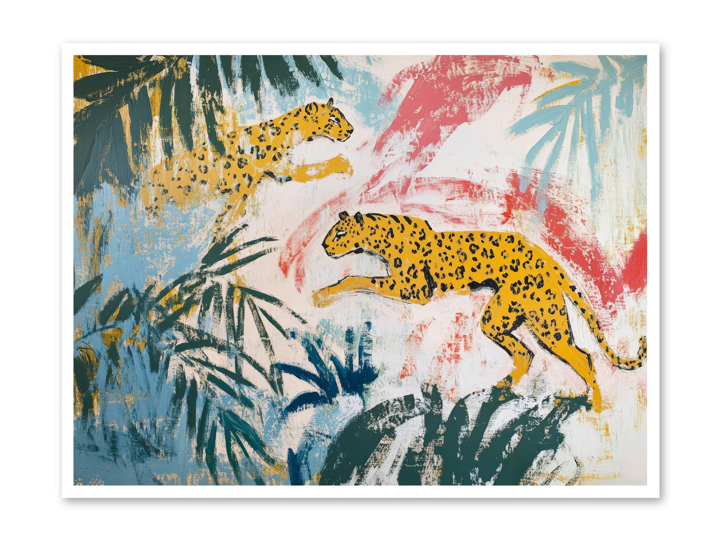 Spotted Court Of Kensington -- Paper Print 48x36