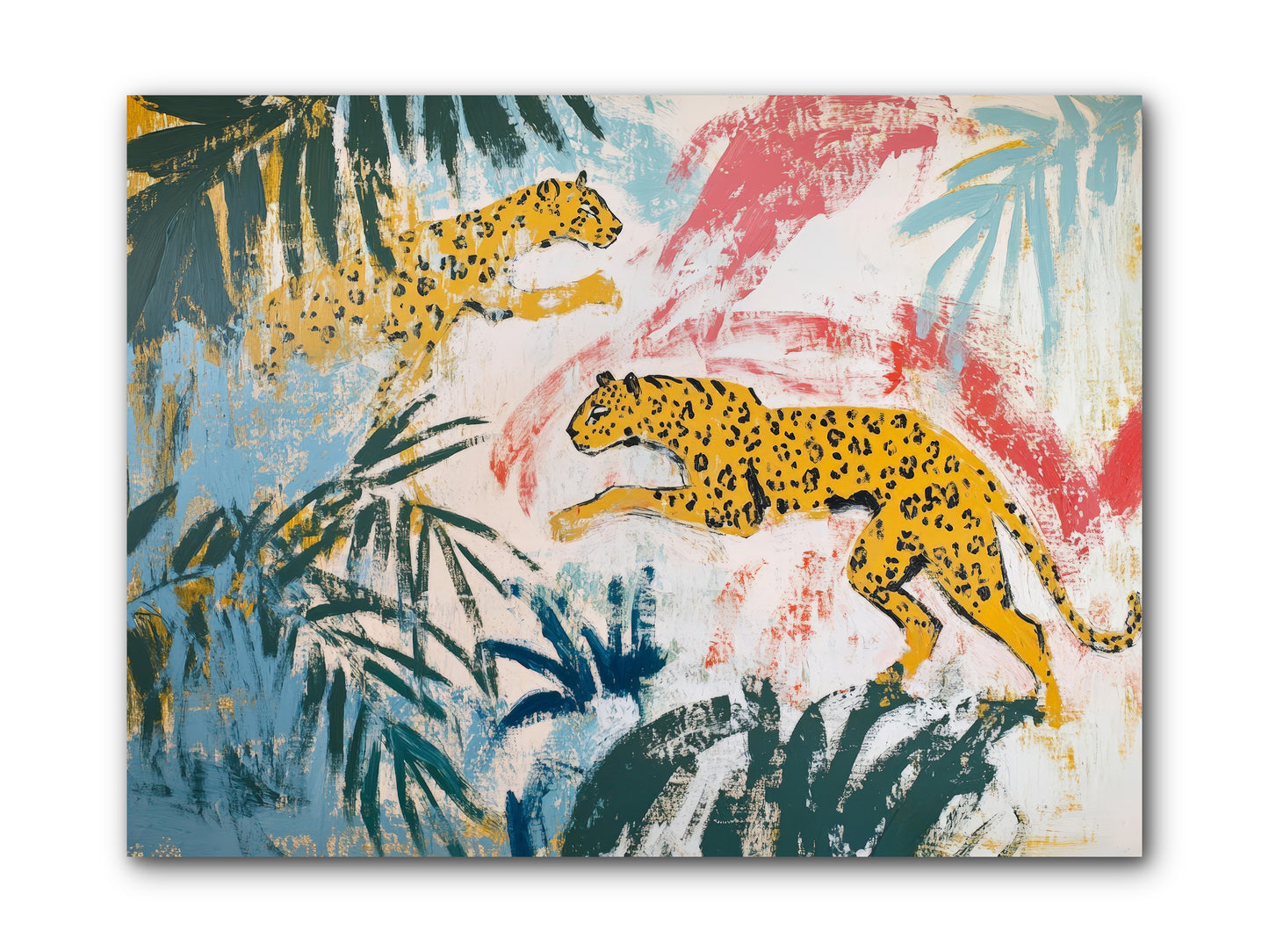 Spotted Court Of Kensington -- Wrapped Canvas 12x9