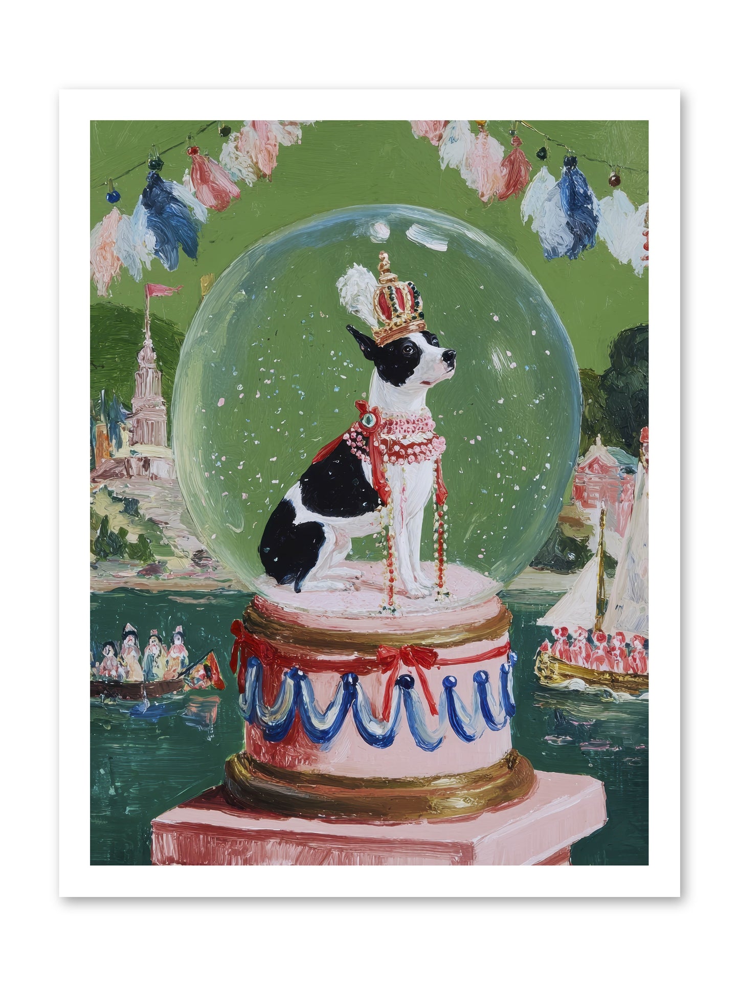 Sprightly Charm -- Paper Print 18x24