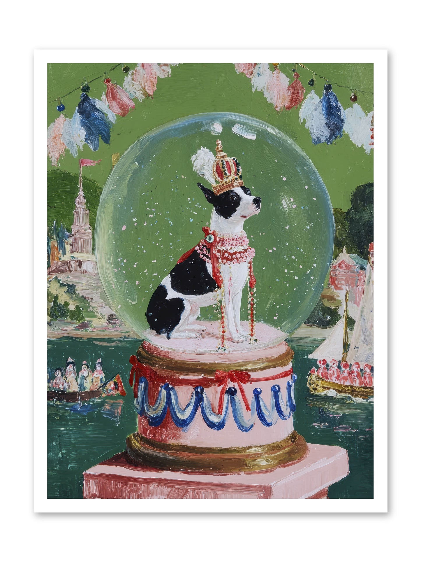 Sprightly Charm -- Loose Canvas Print 24x32