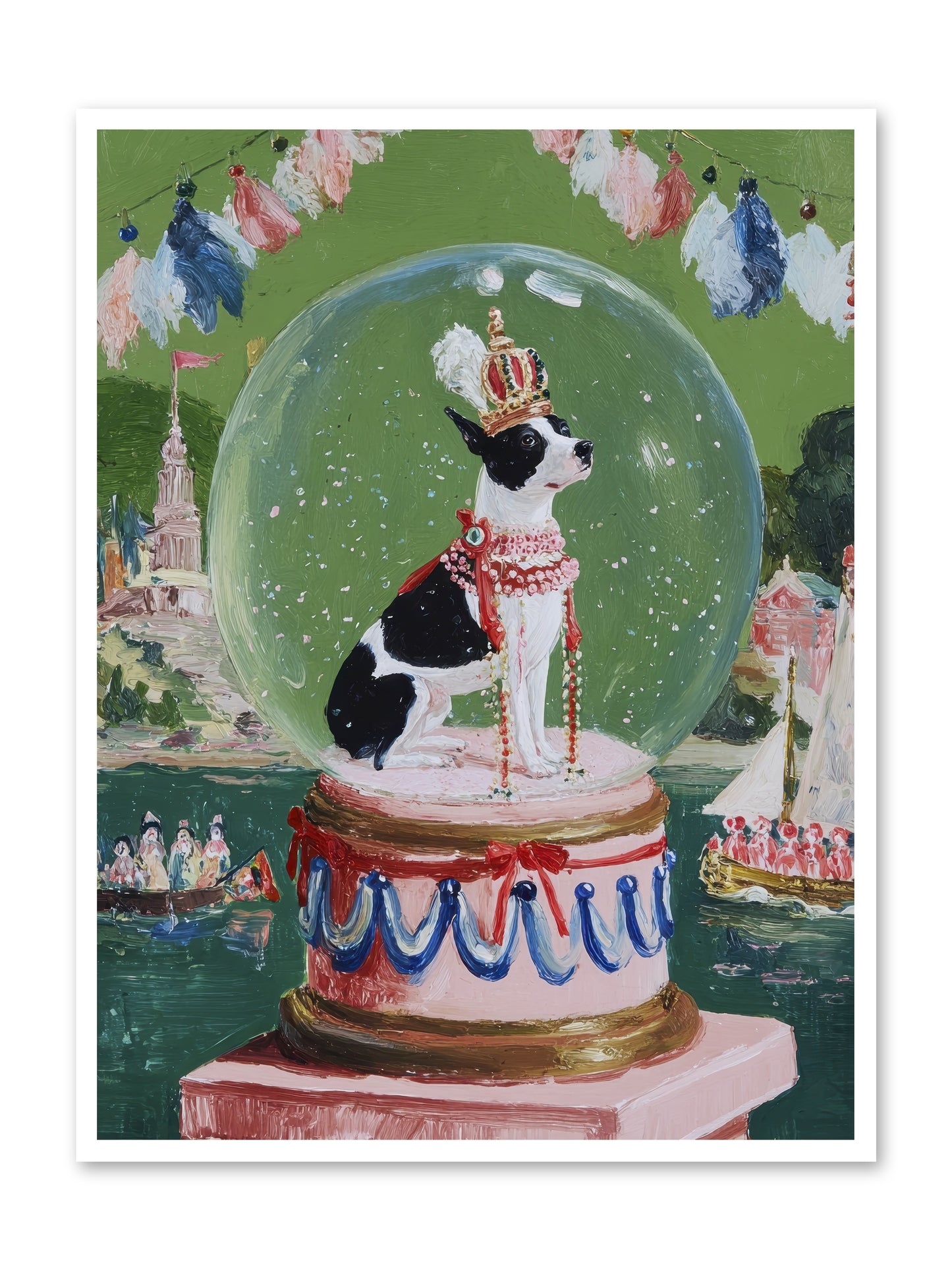 Sprightly Charm -- Loose Canvas Print 36x48