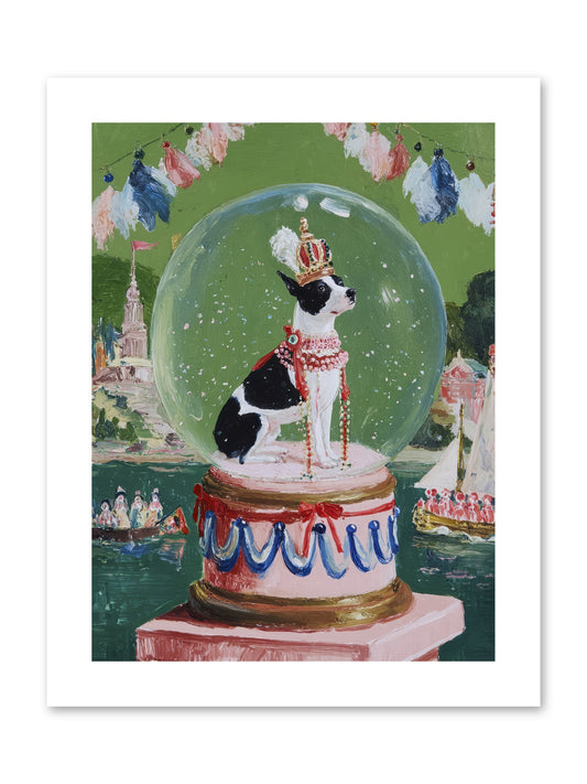 Sprightly Charm -- Paper Print 9x12